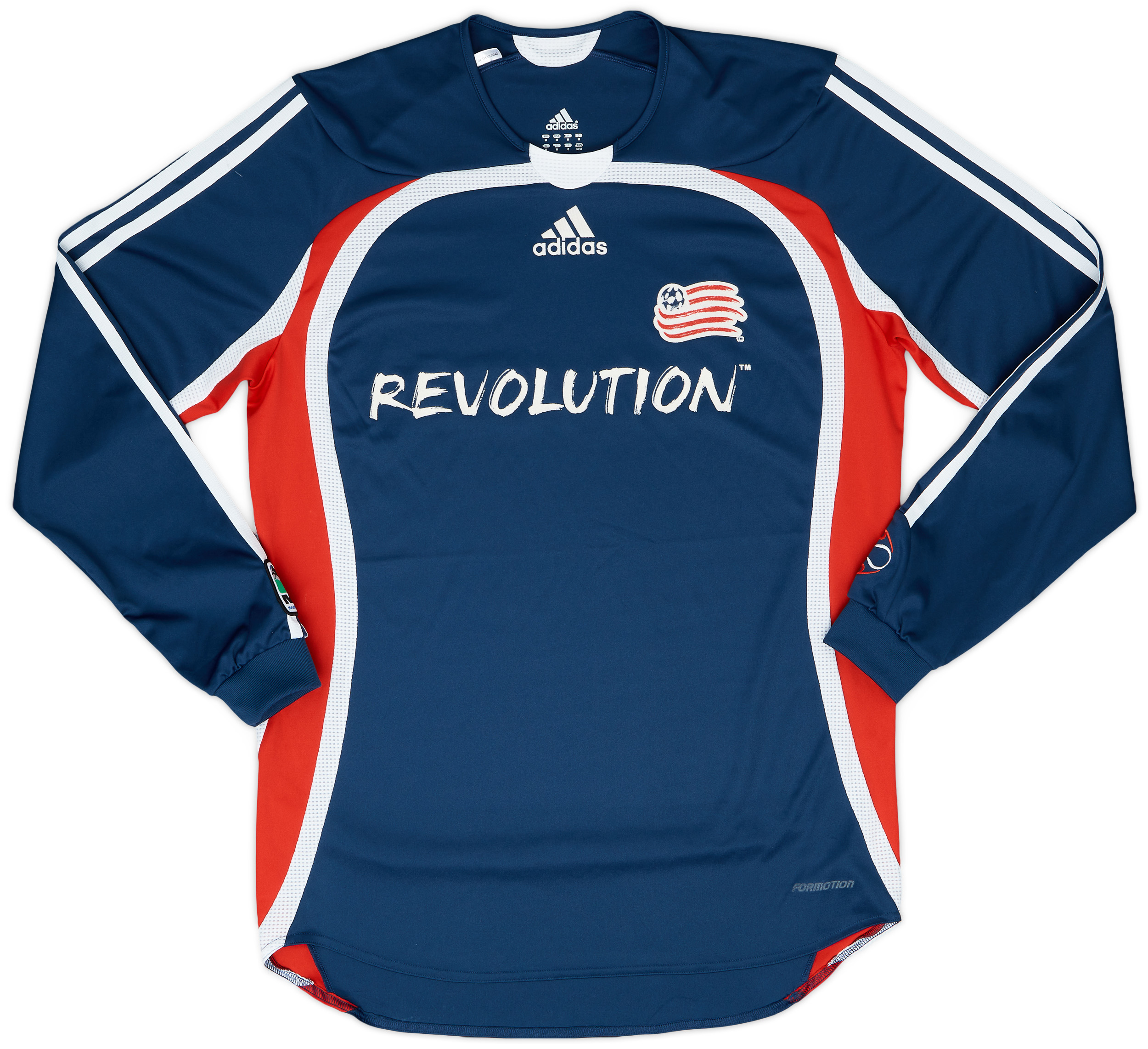 2006 New England Revolution Home L/S Shirt - 8/10 - (M)