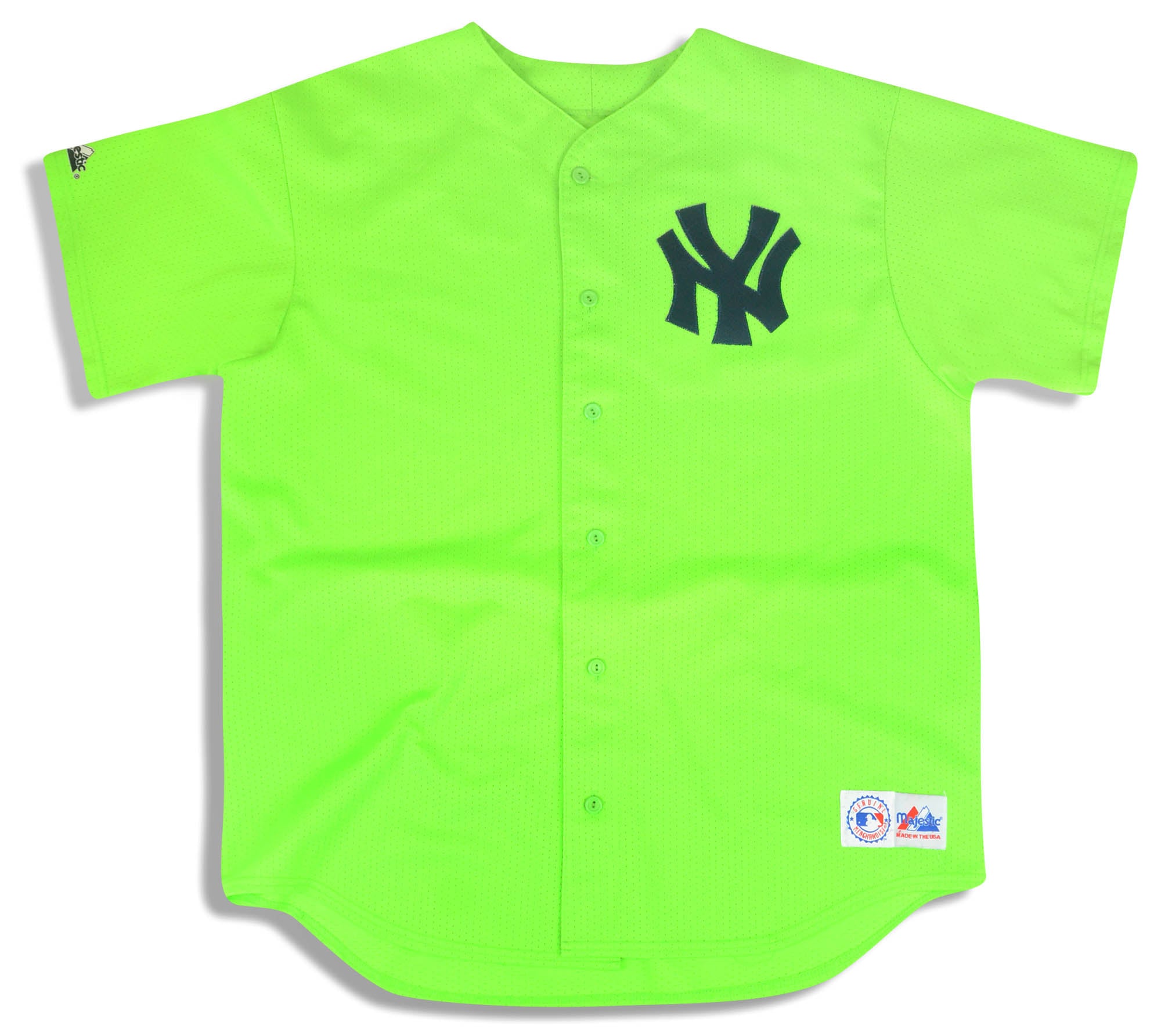 Majestic - 美ﾝﾃｰｼﾞ【Majestic】X 【Yankees】ﾒｯｼｭﾕﾆﾌｫｰﾑ送料込 Official Authentic Majestic Diamond Collection New York