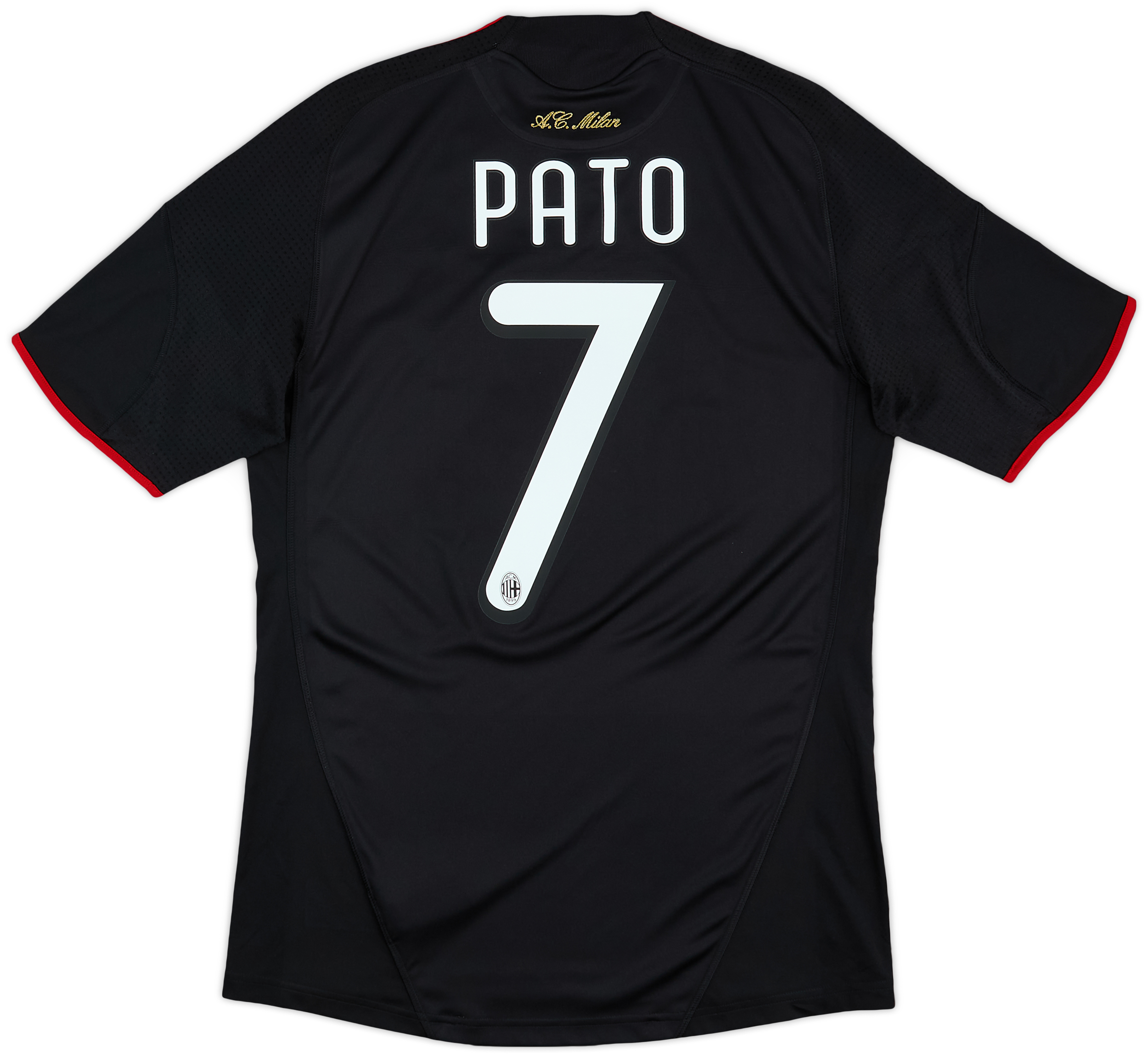 2009-10 AC Milan Third Shirt Pato #7 - 6/10 - (S)