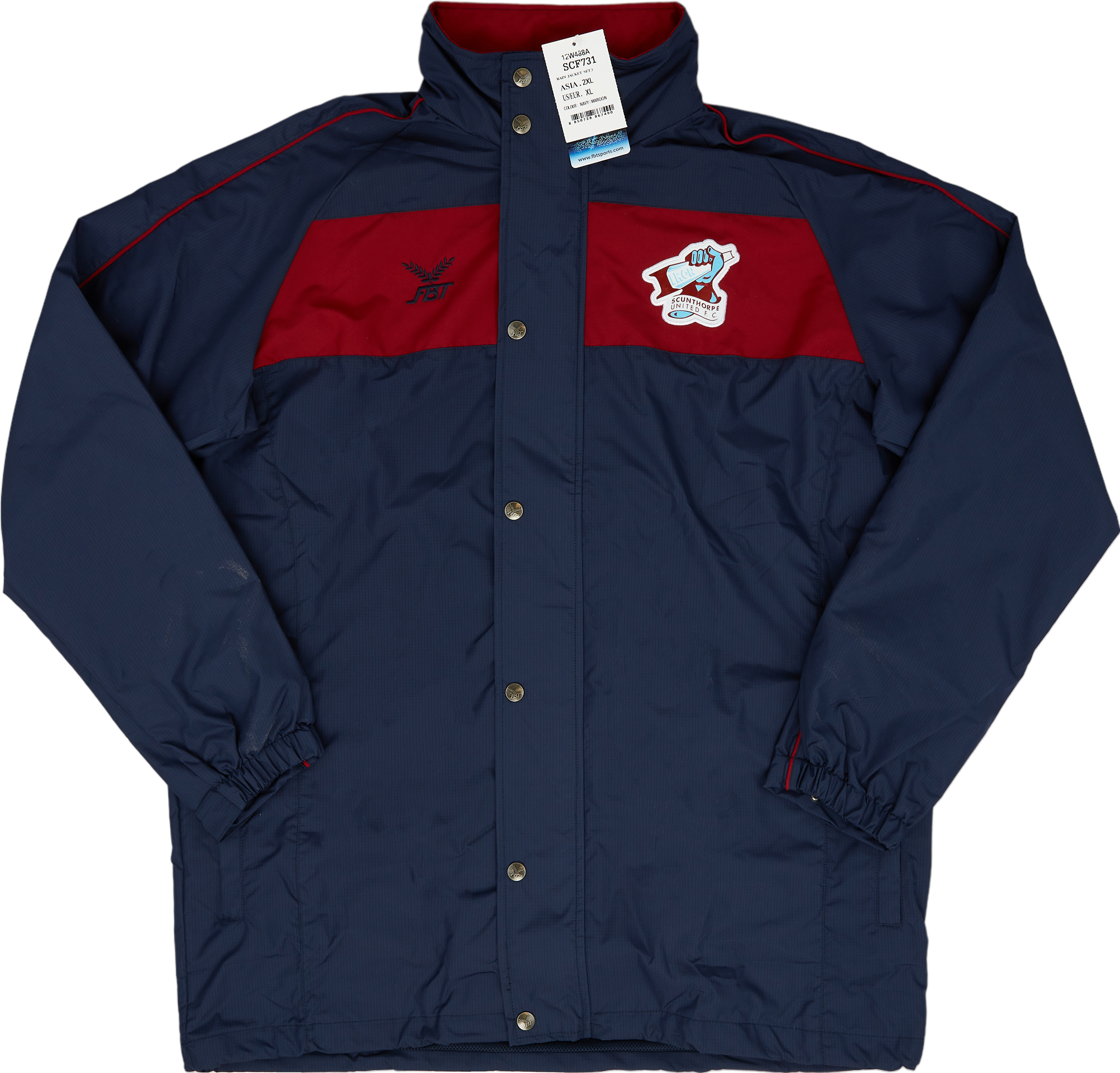 201718 Scunthorpe United FBT Rain Jacket (XL)