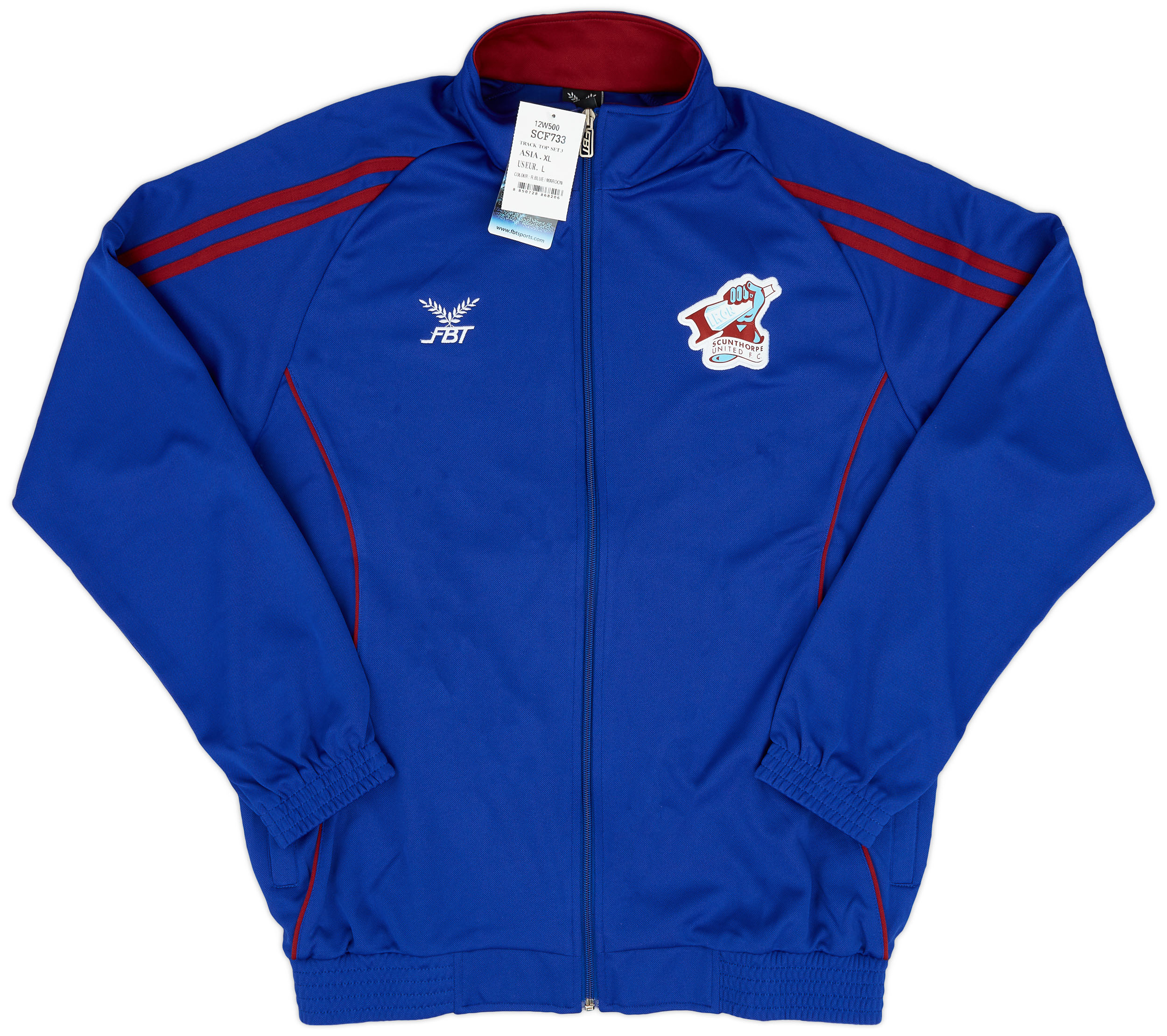 201718 Scunthorpe United FBT Track Jacket