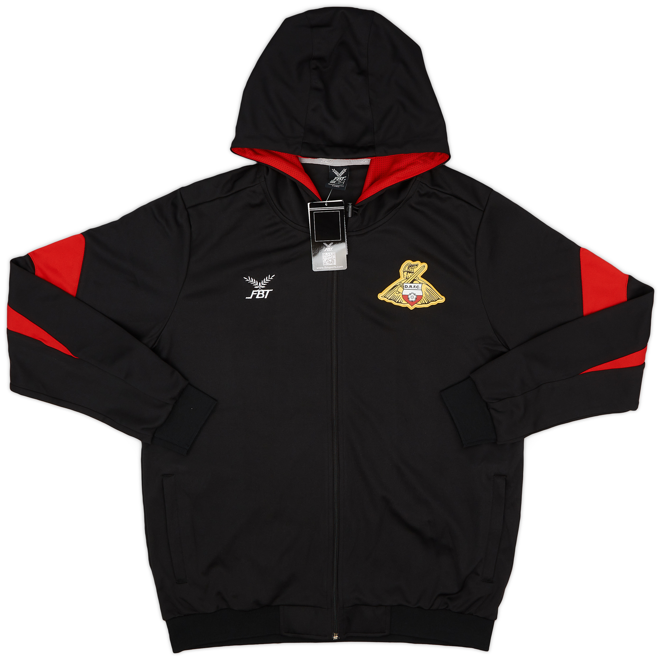 201718 Doncaster Rovers FBT Hooded Jacket (3XL)