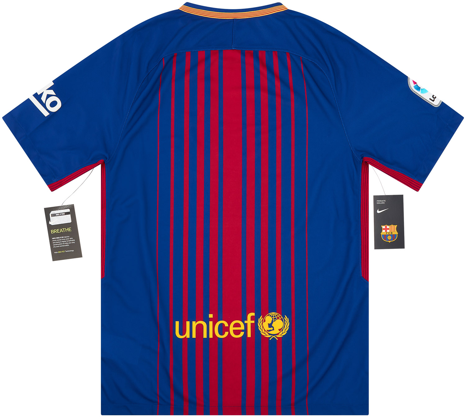 Nike barcelona 2017/18 home vapor match shirt shop