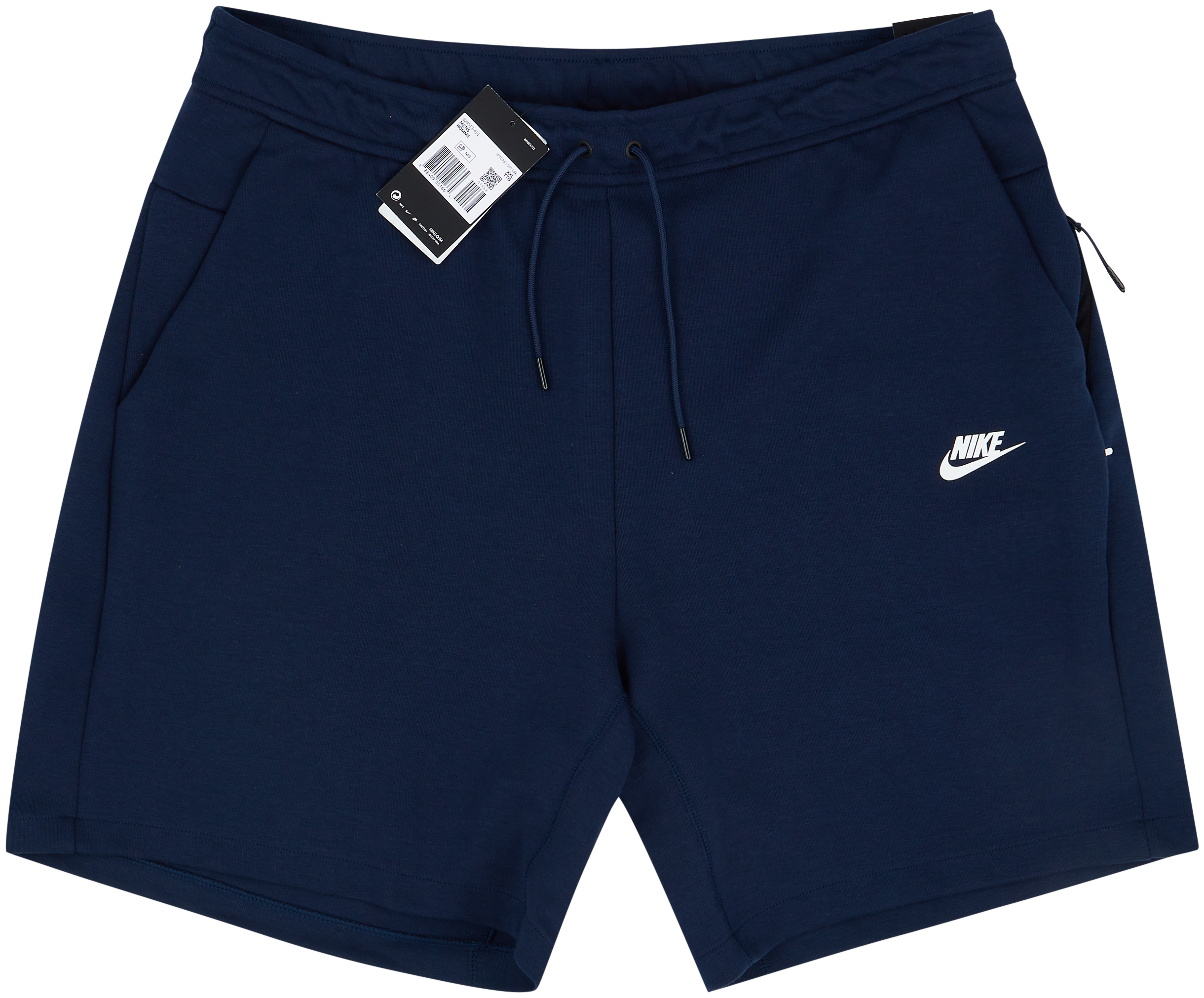 Nike tech fleece shorts sale navy