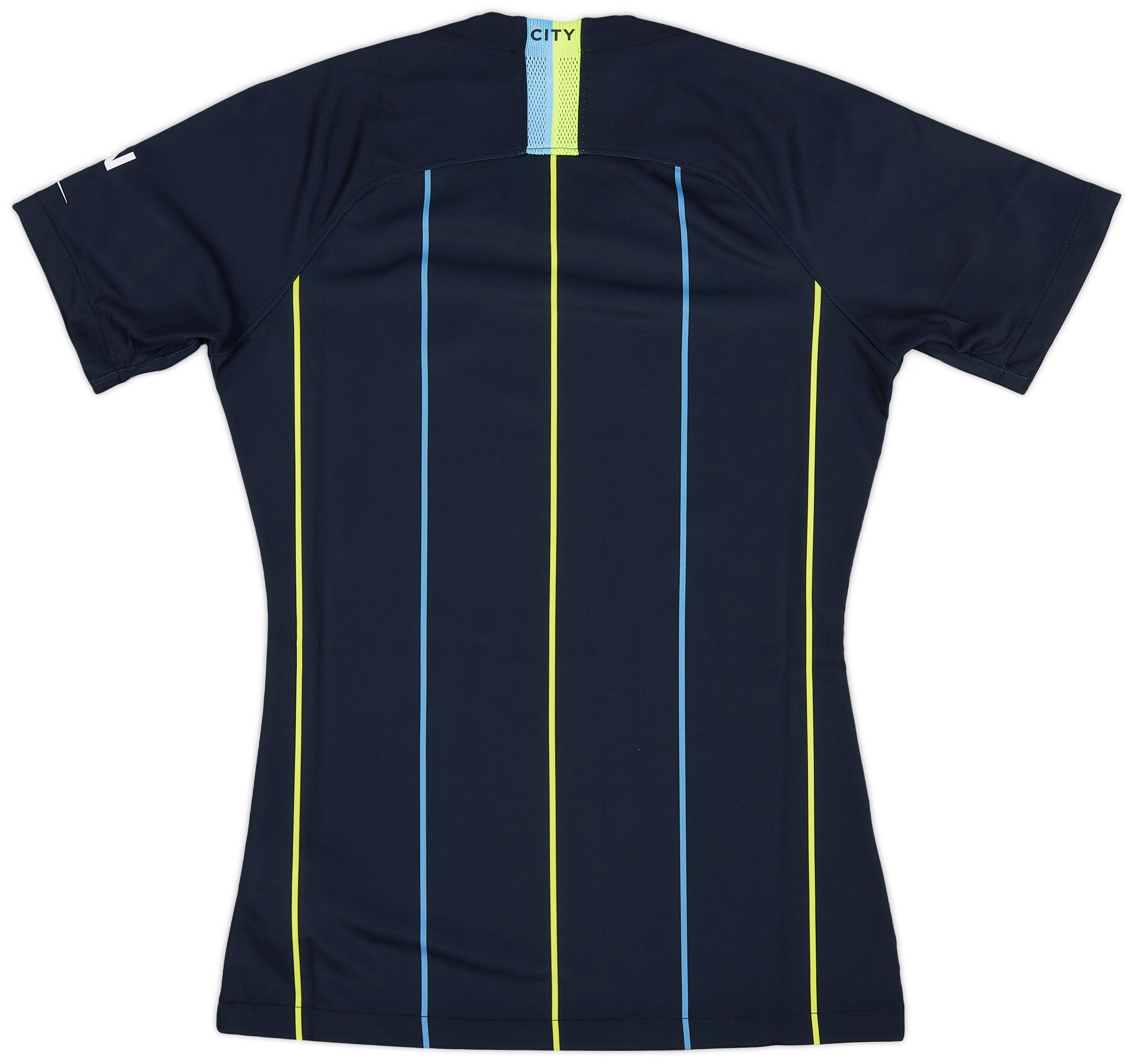 2018-19 Manchester City Away Shirt - (Womens S) 2018-19 Manchester City Away Shirt - (Womens S)