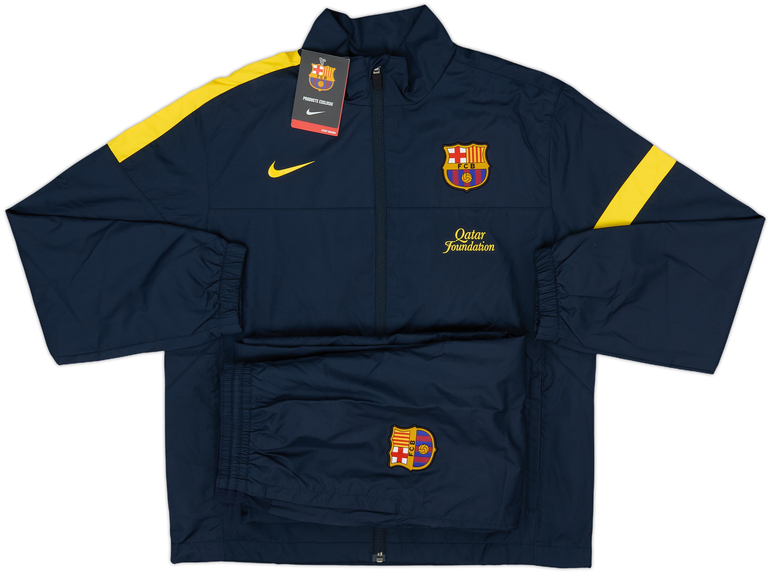 2012-13 Barcelona Nike Full Tracksuit (L.Boys)