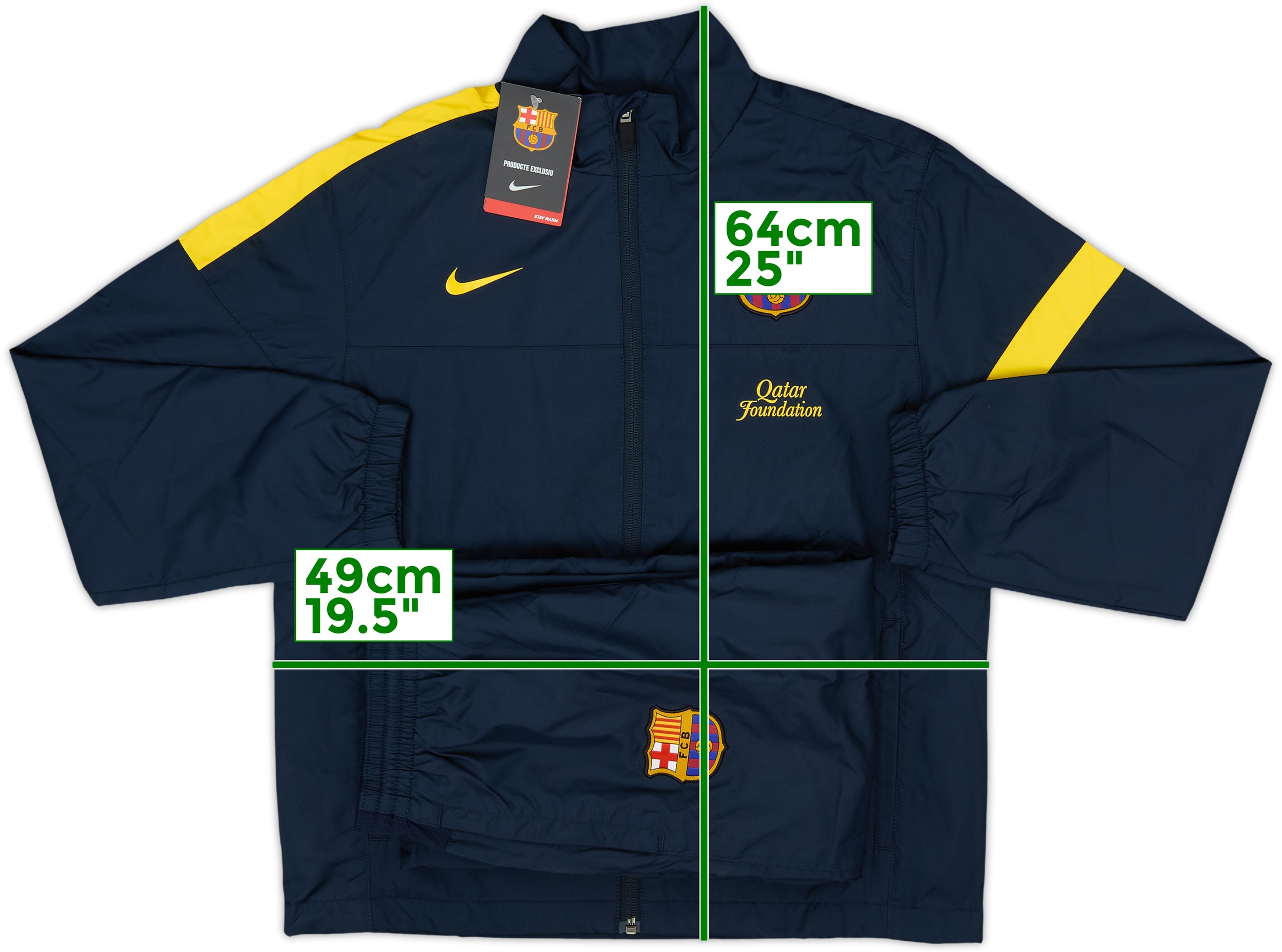 2012-13 Barcelona Nike Full Tracksuit (L.Boys)