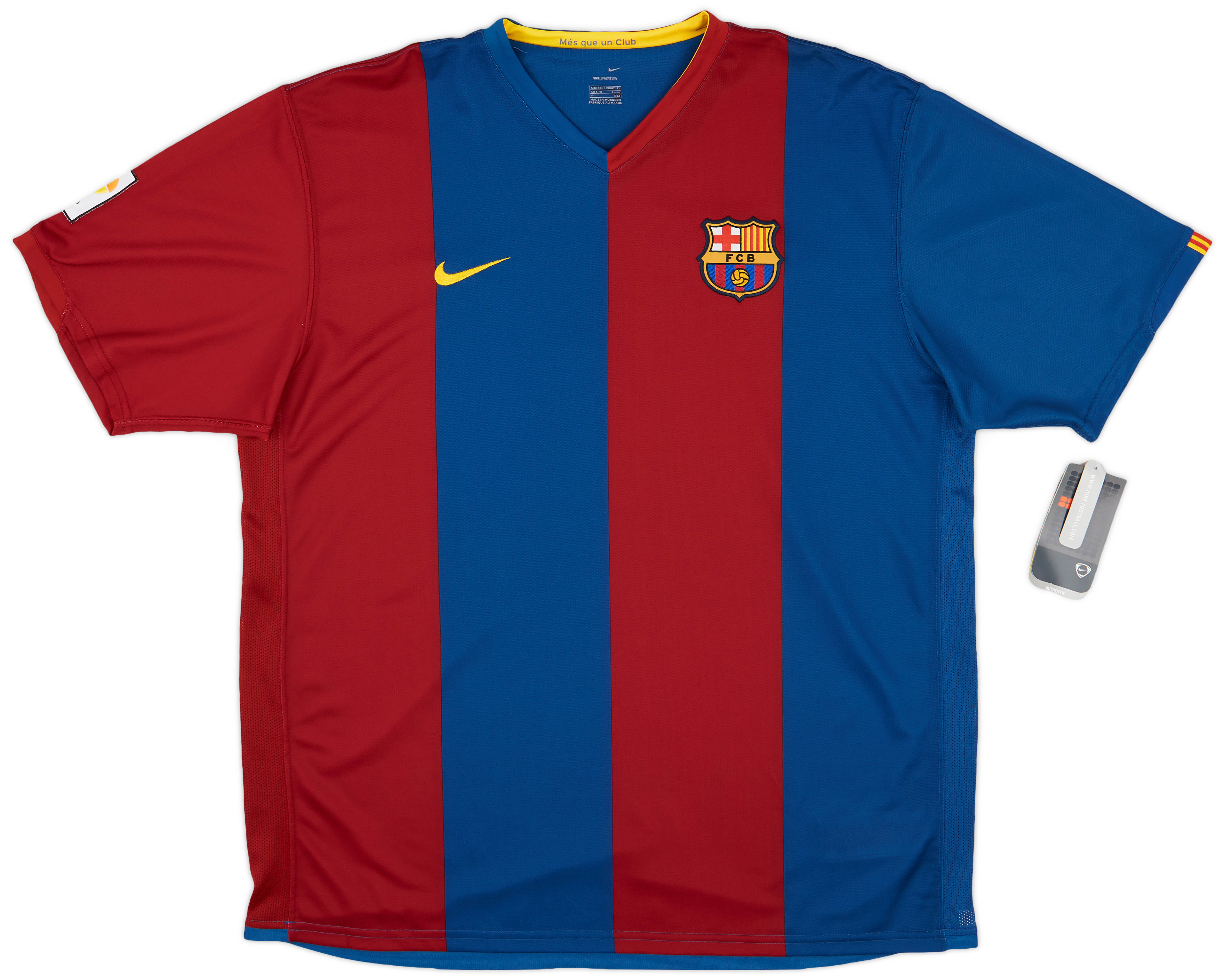 2006-07 Barcelona Home Shirt Messi #19 (XXL) 2006-07 Barcelona Home Shirt Messi #19 (XXL)