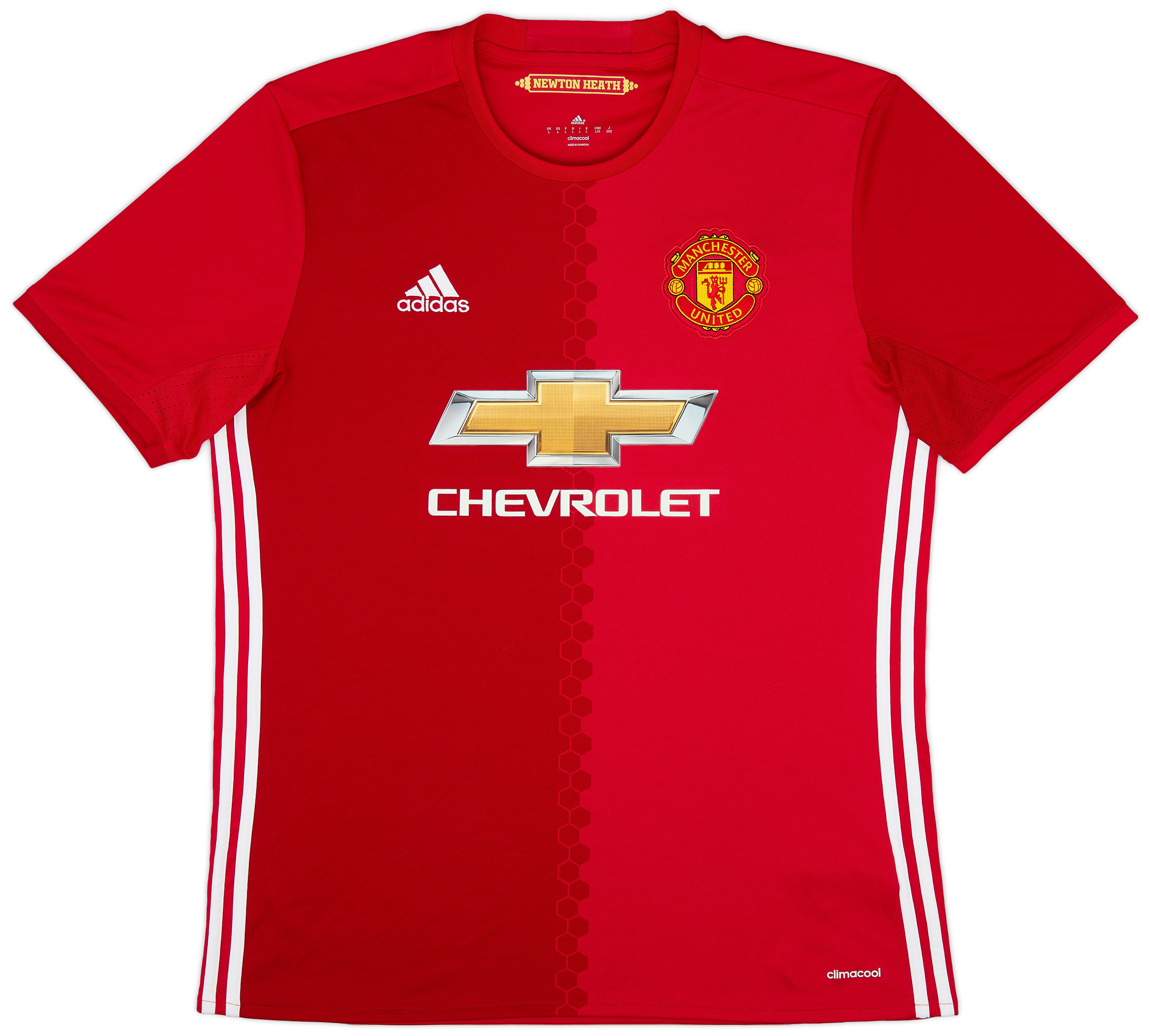 2016-17 Manchester United Home Shirt - 9/10 - (L)