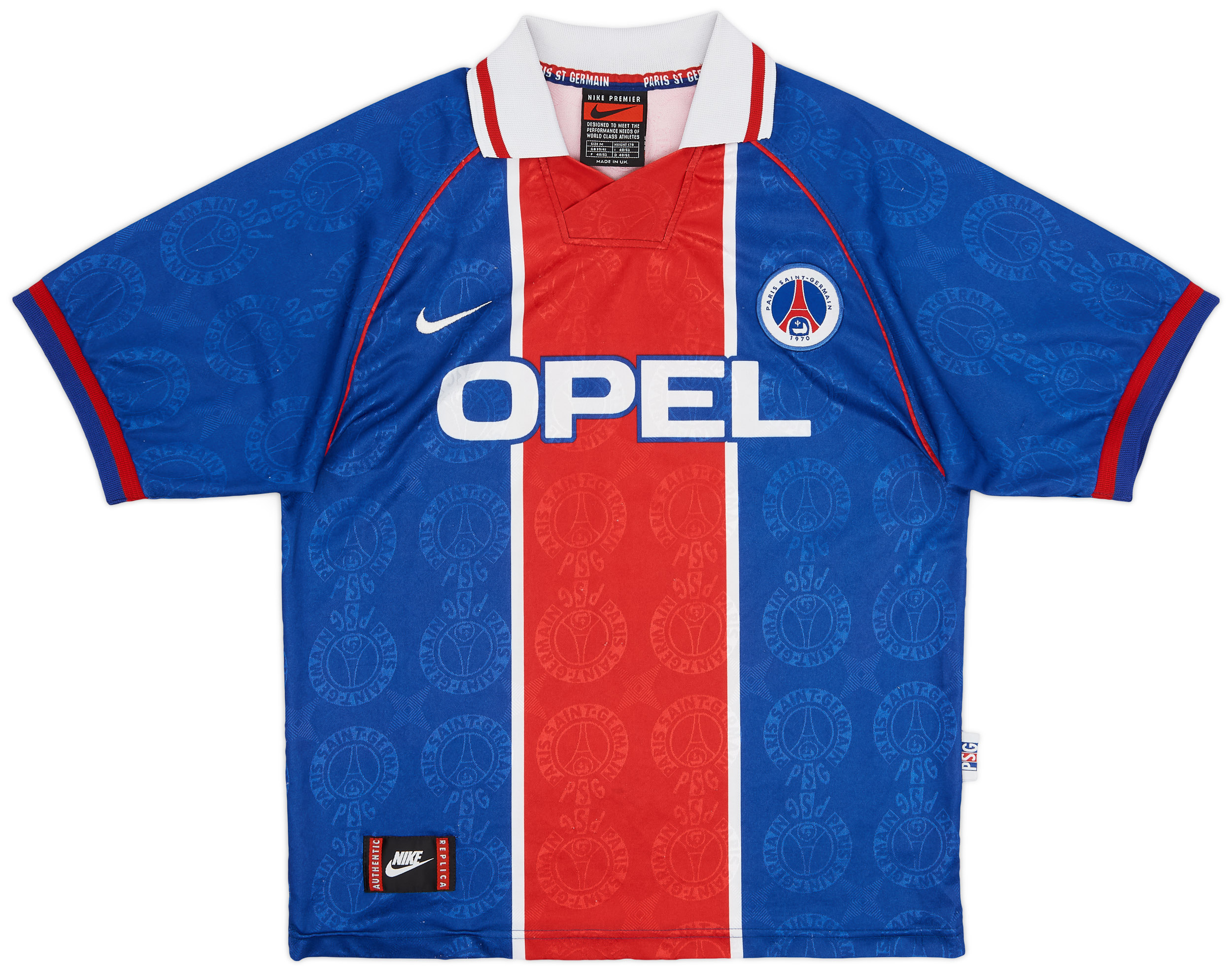 人気ブラドン - Shirt Home Saint-Germain Paris 1996-97 9/10 (M) - ウェア