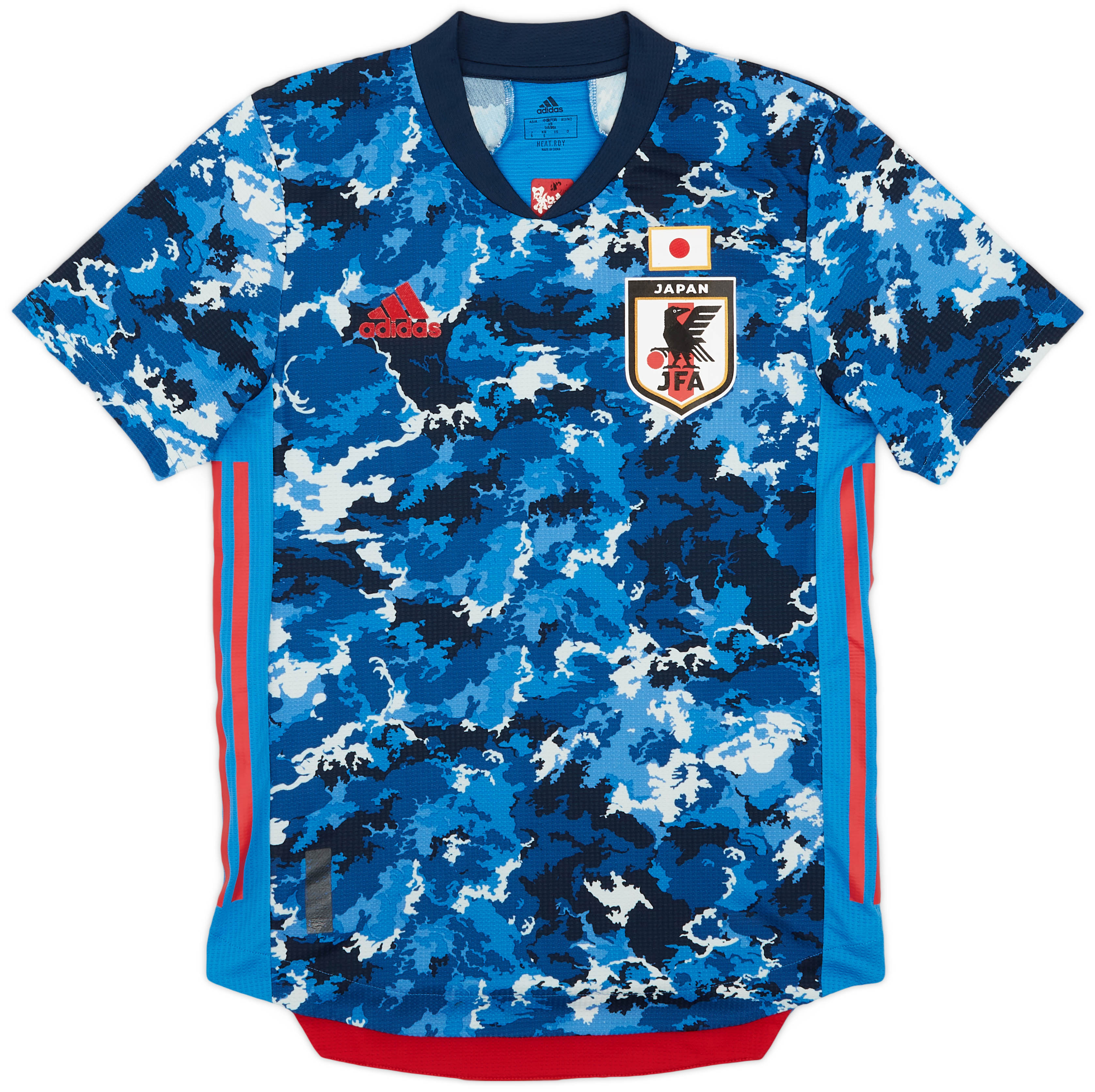 アディダス サッカー日本代表　トレーニングシャツ2020-2021 2020-21 Japan Authentic Home Shirt - 8/10 - (S)