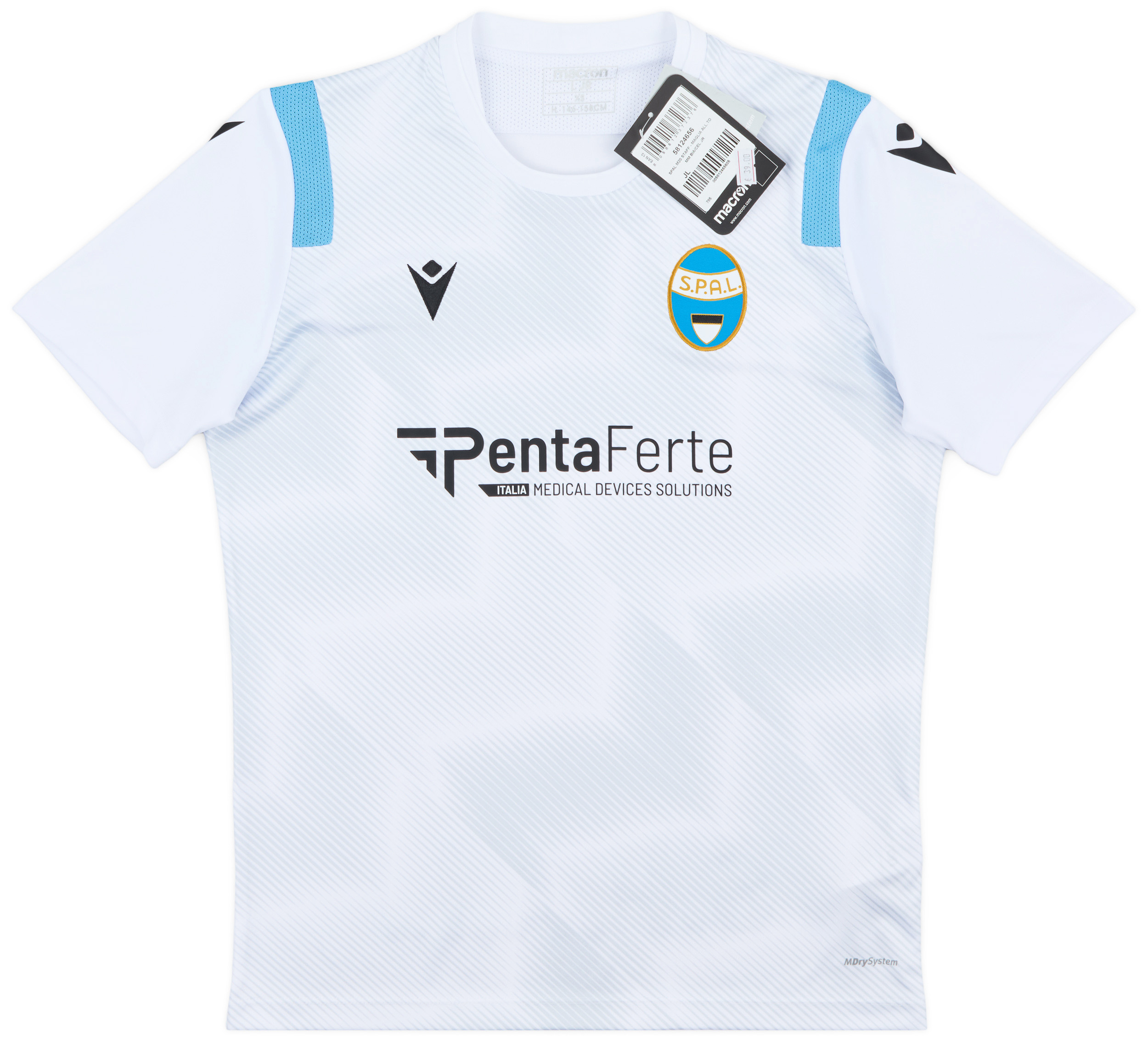 Maillot de foot SPAL Macron Medium Training S.P.A.L. Maillot Maglia