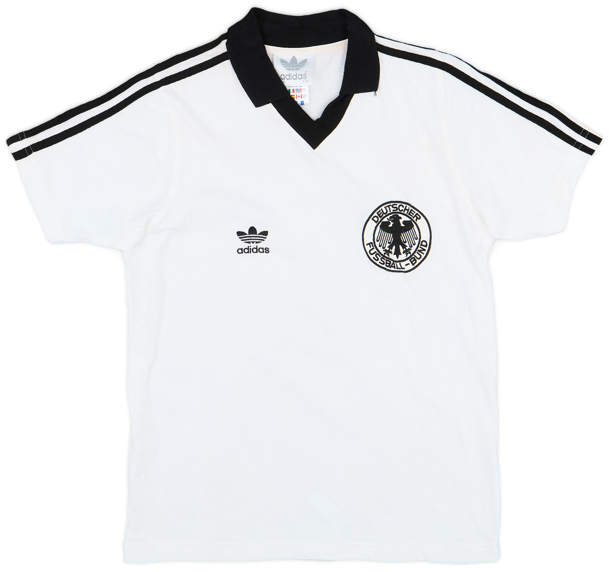 【正規品】ヴィンテージ adidas 1981～82年 ドイツ代表 ユニフォーム 正規品】ヴィンテージ adidas 1981～82年 ドイツ代表