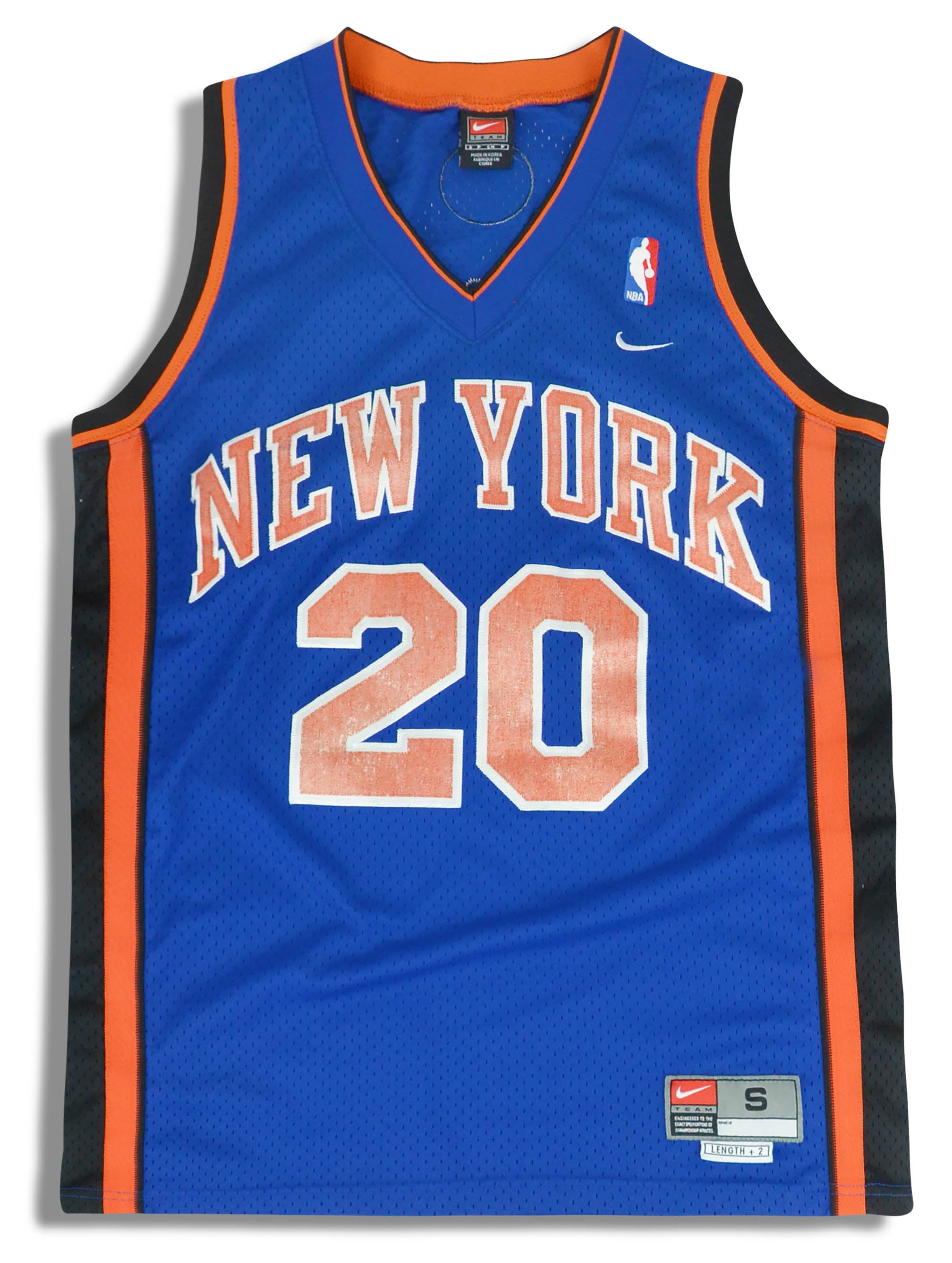 NIKE NBA KNICKS #20 HOUSTON バスケ ユニフォーム 2000-01 New York Knicks Houston #20 Nike Swingman Jersey