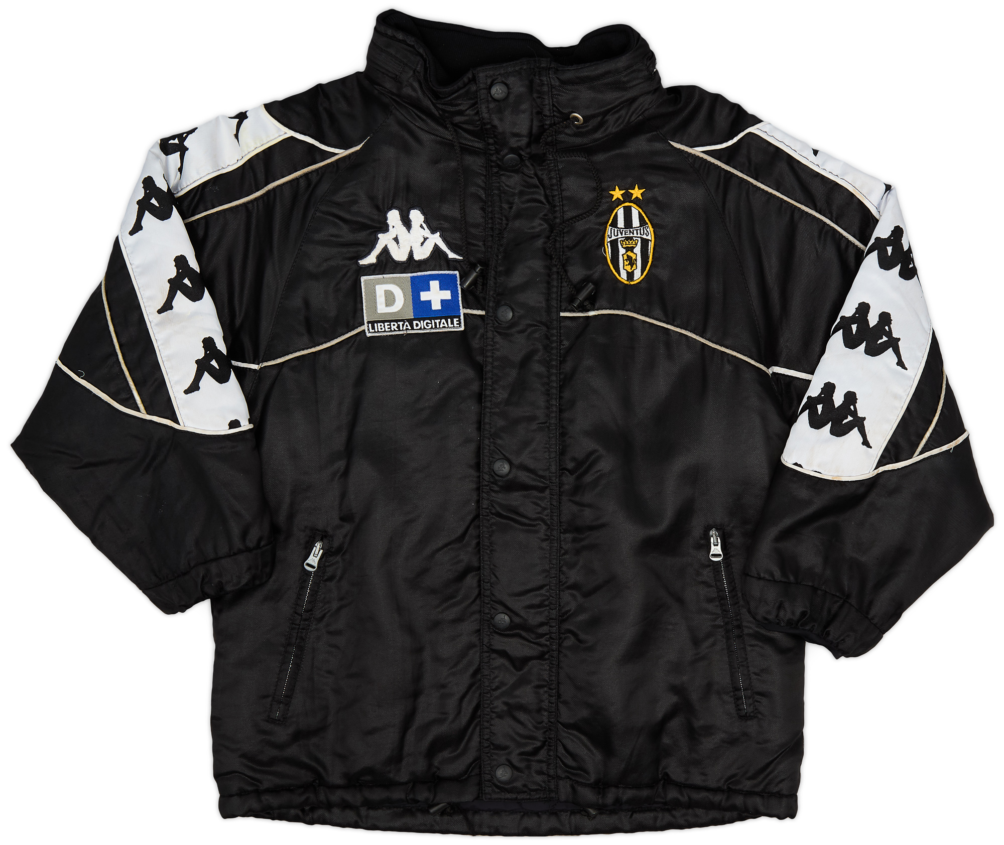 1998 99 Juventus Kappa Hooded Rain Jacket 6 10 M.Boys