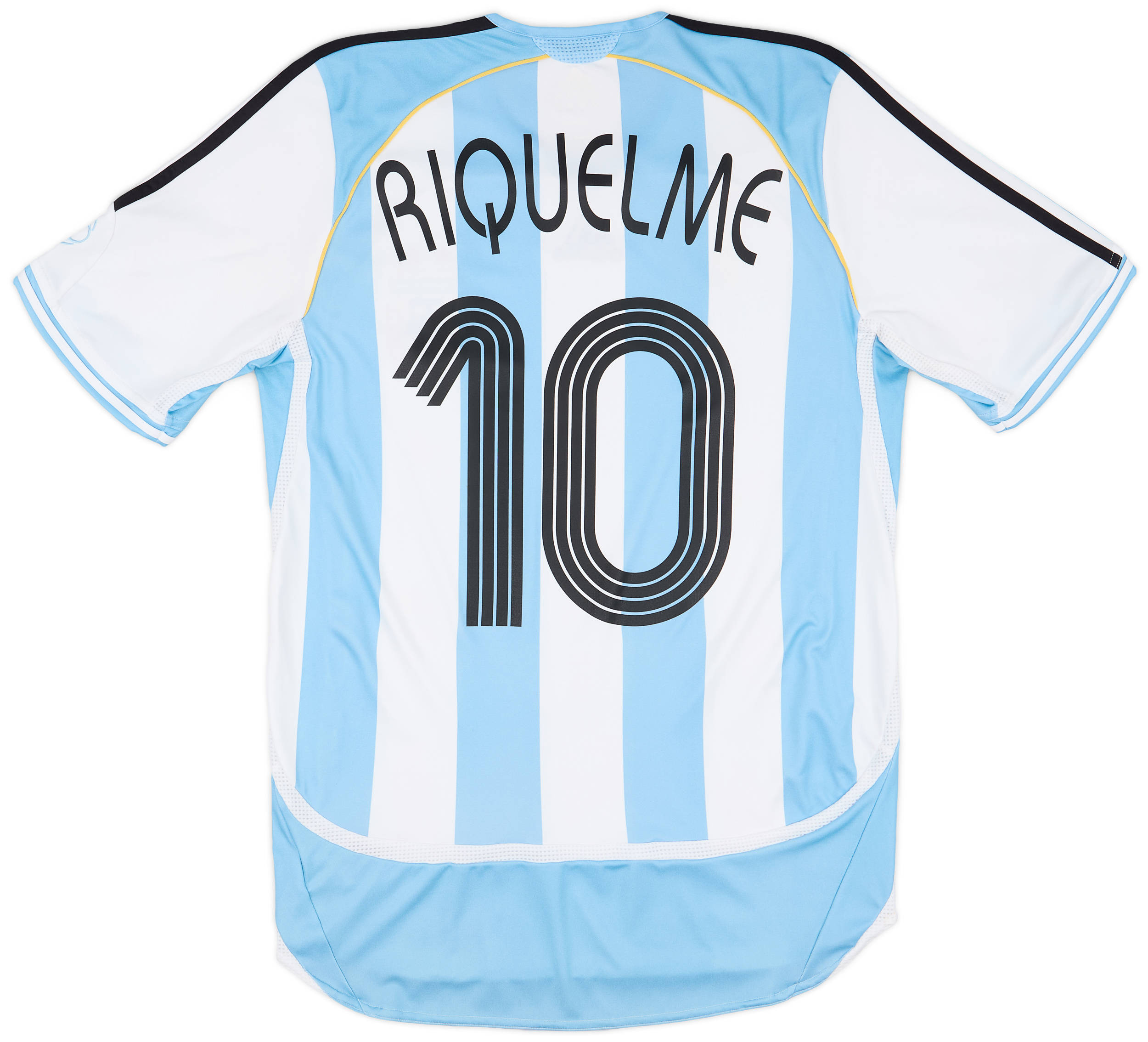 2005-07 Argentina Home Shirt Riquelme #10 - 9/10 - (S)