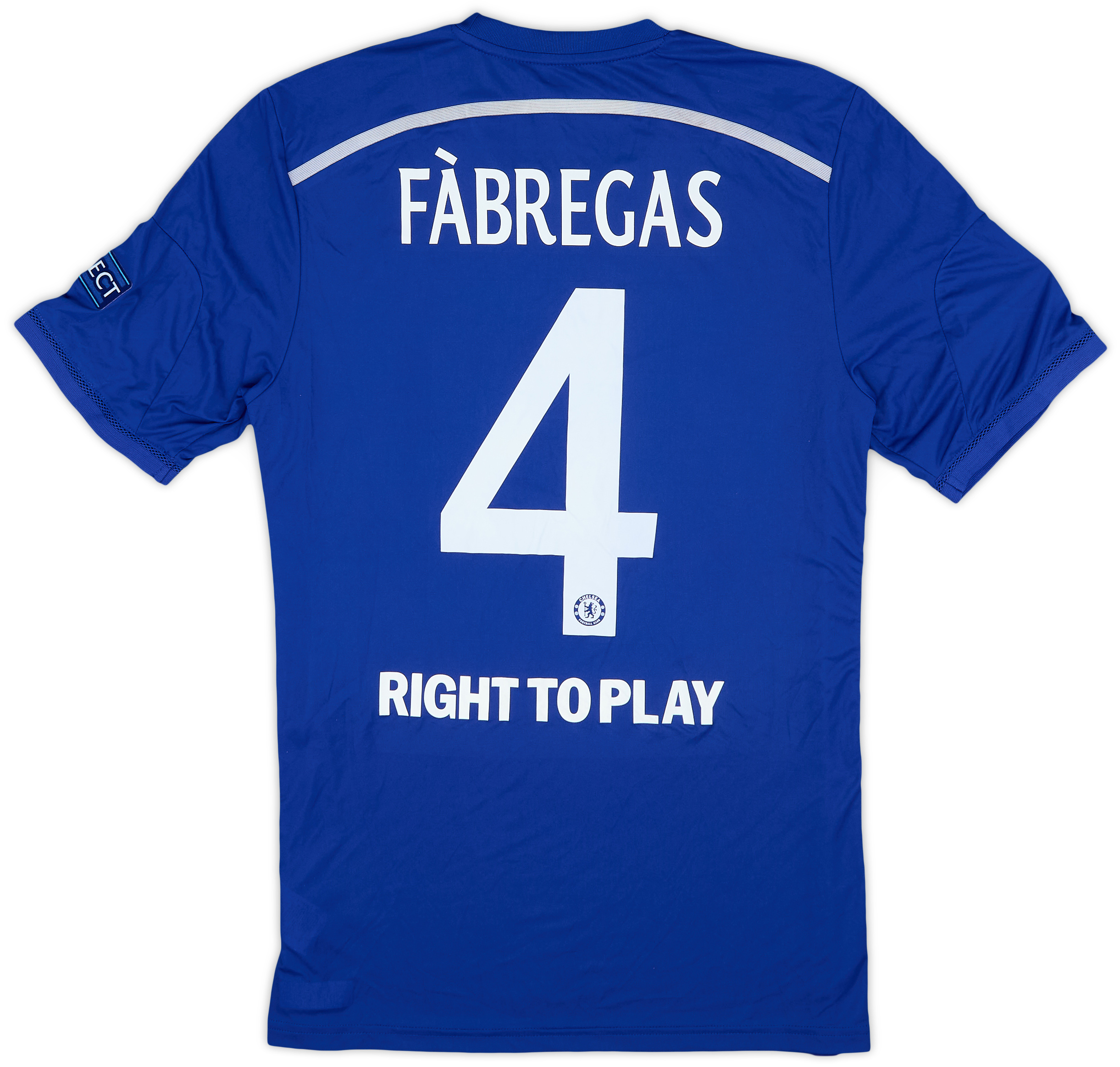 Chelsea FC Fàbregas 4 サッカーシャツ MEN'S FC CHELSEA 2015/2016 CESC FABREGAS #4 FOOTBALL SOCCER