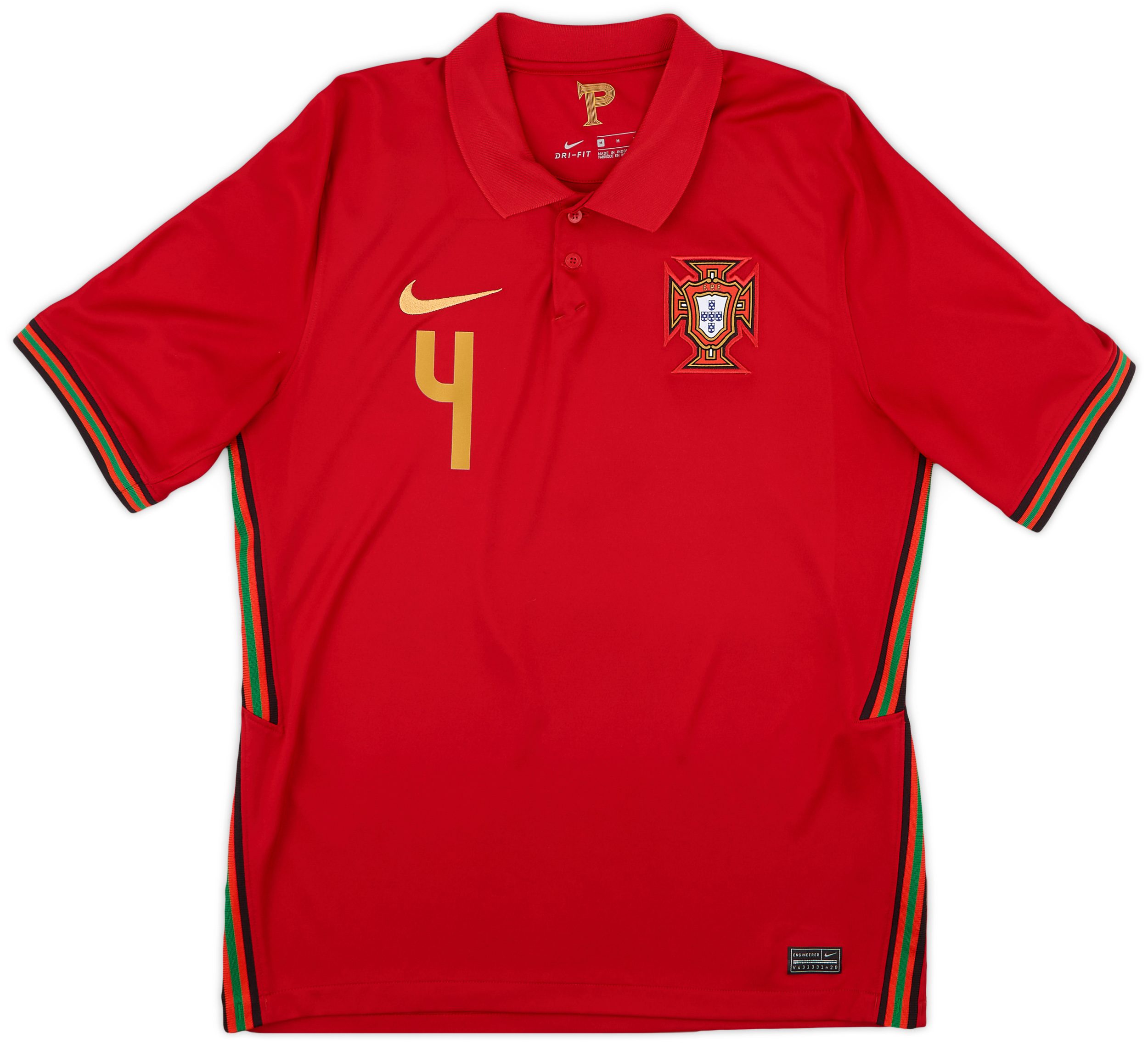 Nike ポルトガル RÚBEN DIAS ルベンディアス　4番 ユニフォーム Nike Portugal Away Rúben Dias 4 Jersey 2024-2025 (Official