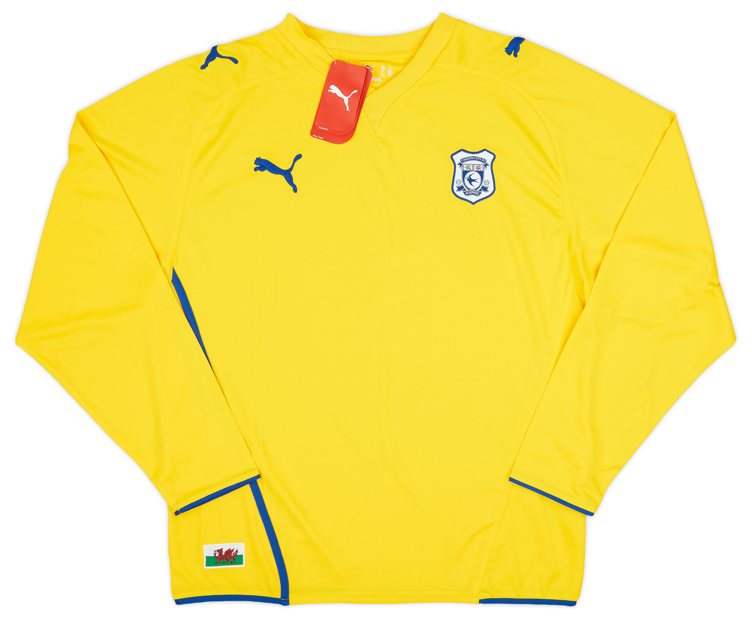 2009-10 Cardiff Away L/S Shirt (M)