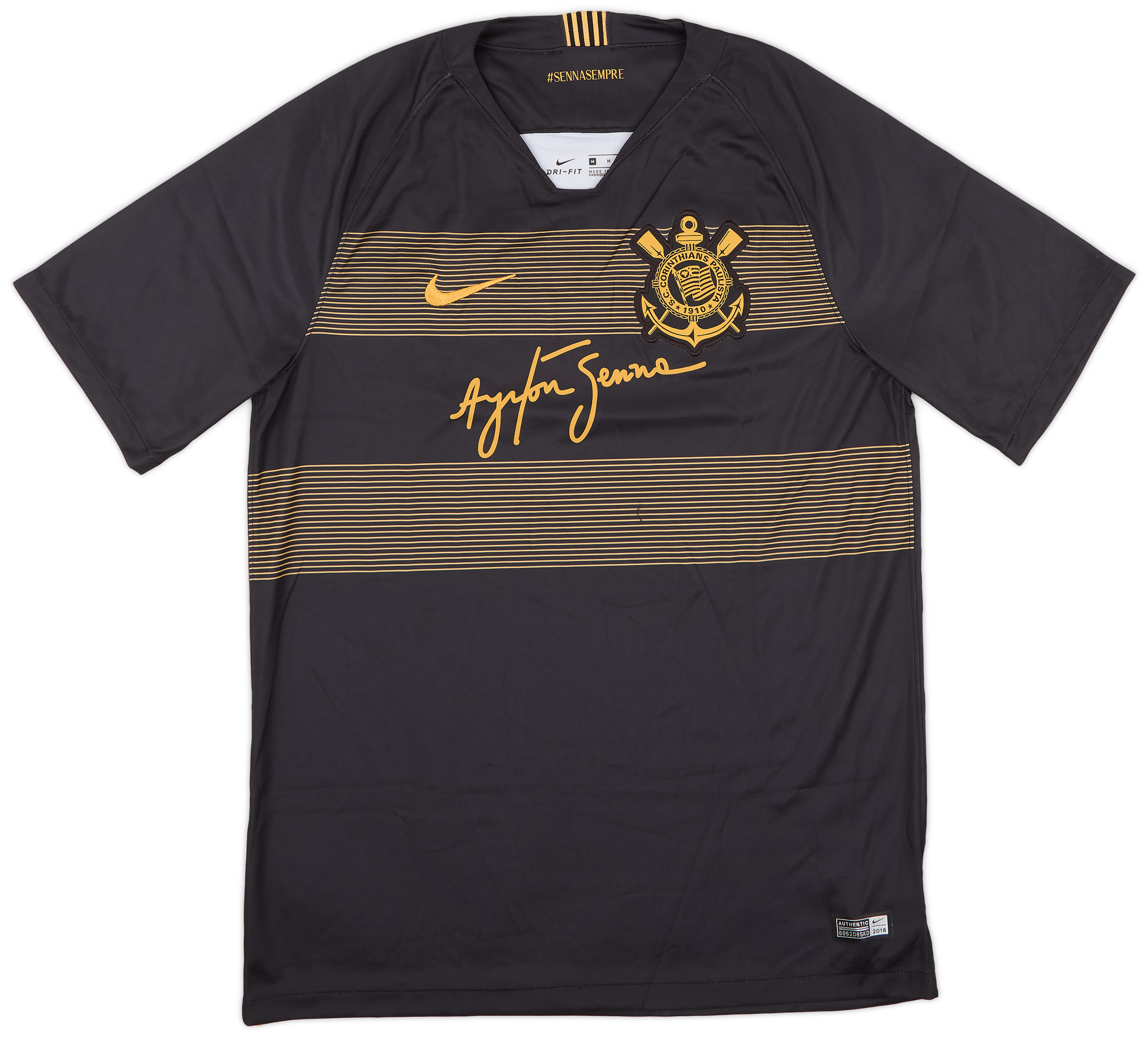 CORINTHIANS soccerTシャツ 2018-19 Corinthians Third Shirt - 8/10 - (M)