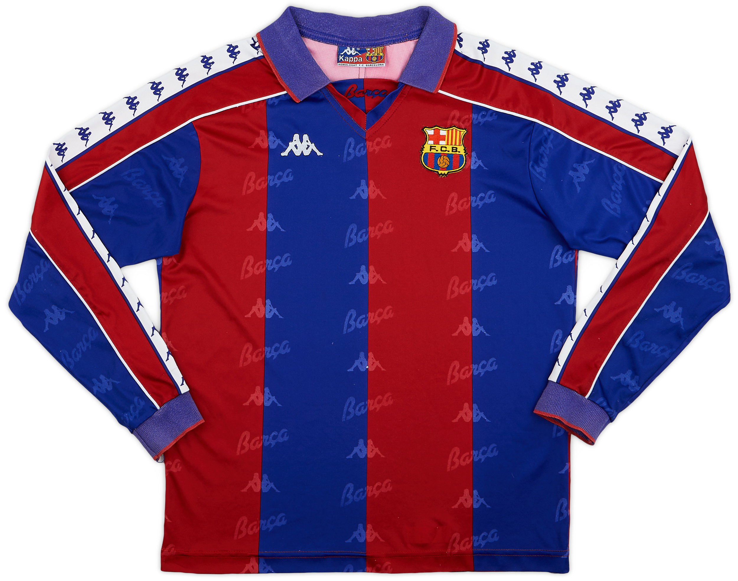 1992-95 Barcelona Home L/S Shirt - 6/10 - (M) 1992-95 Barcelona Home L/S Shirt - 6/10 - (M)
