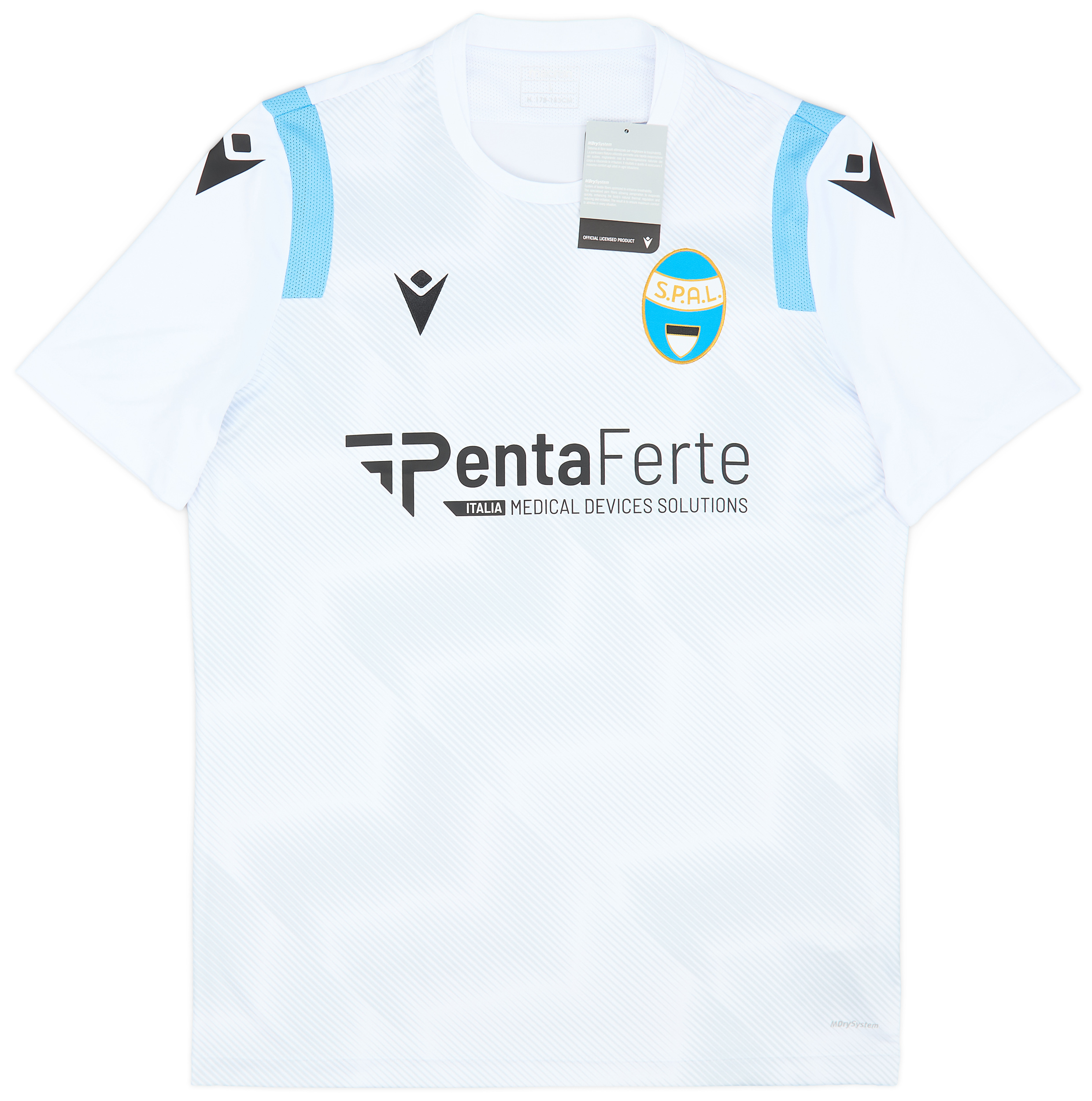 Maillot D'entraînement SPAL Match Issued/Worn – Occasion, état Comme Sur Les Photos