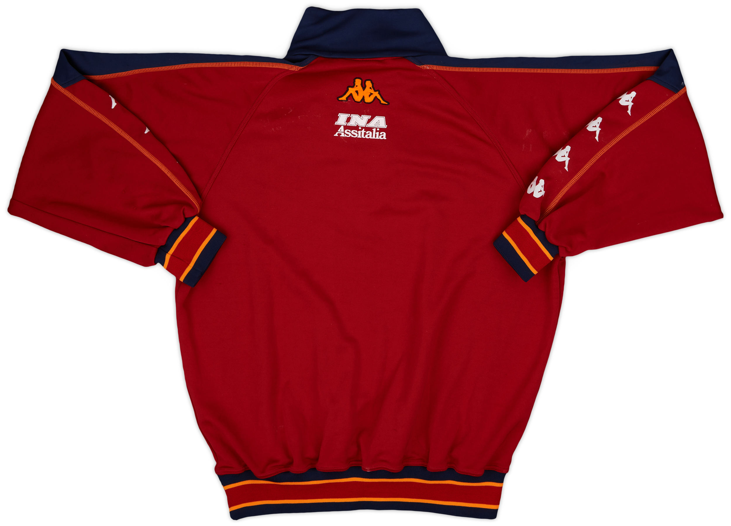2000-01 Roma Kappa 1/4 Zip Drill Top - 6/10 - (M) 2000-01 Roma Kappa 1/4 Zip Drill Top - 6/10 - (M)