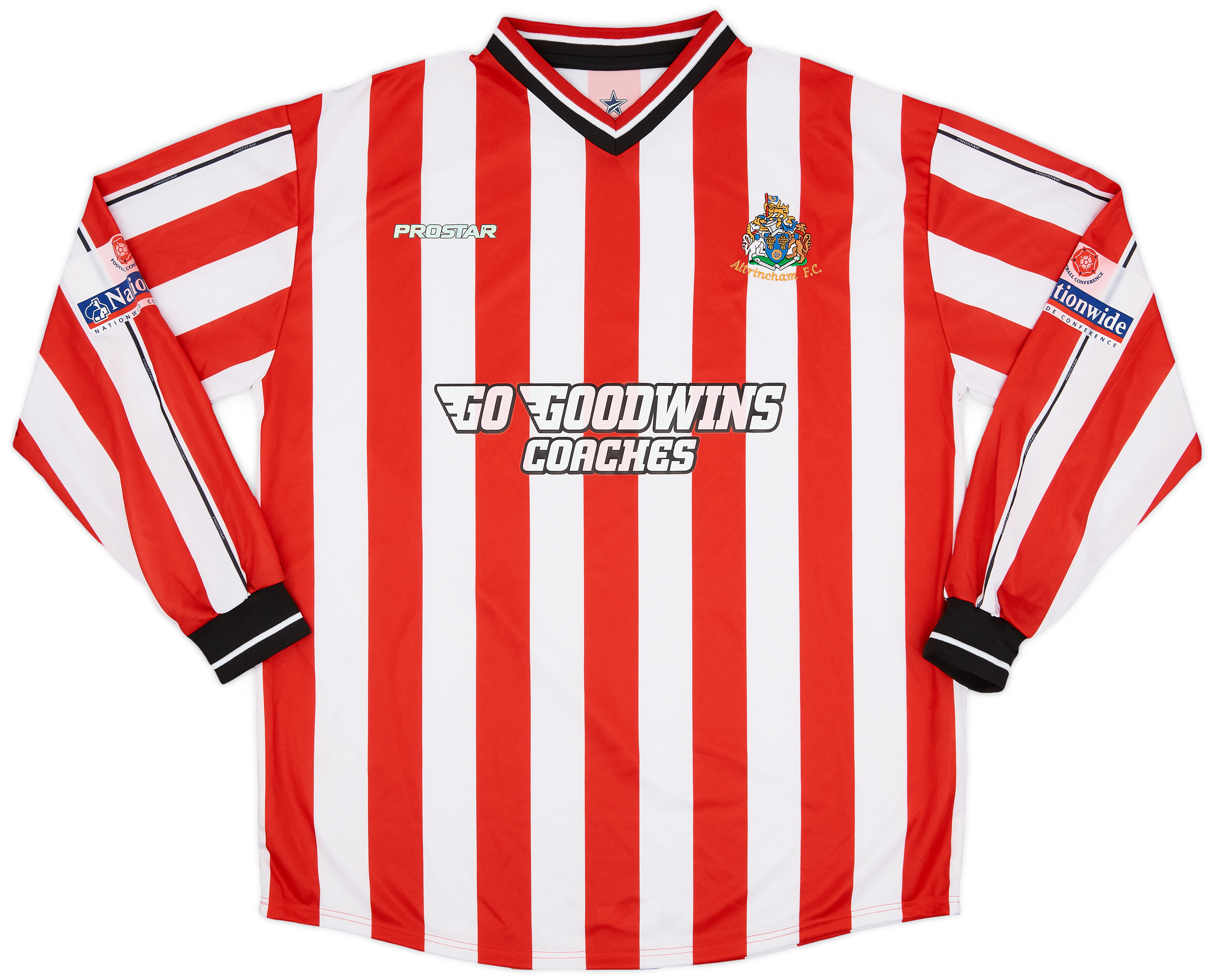 2005-06 Altrincham Home L/S Shirt 7/10 (XL)