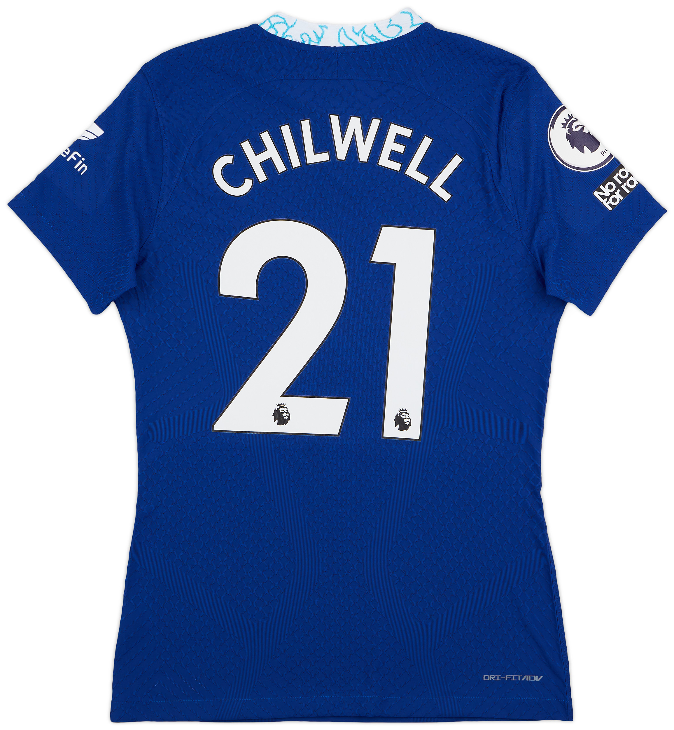 2022-23 Chelsea Match Issue Home Shirt Chilwell #21 2022-23 Chelsea Match Issue Home Shirt Chilwell #21