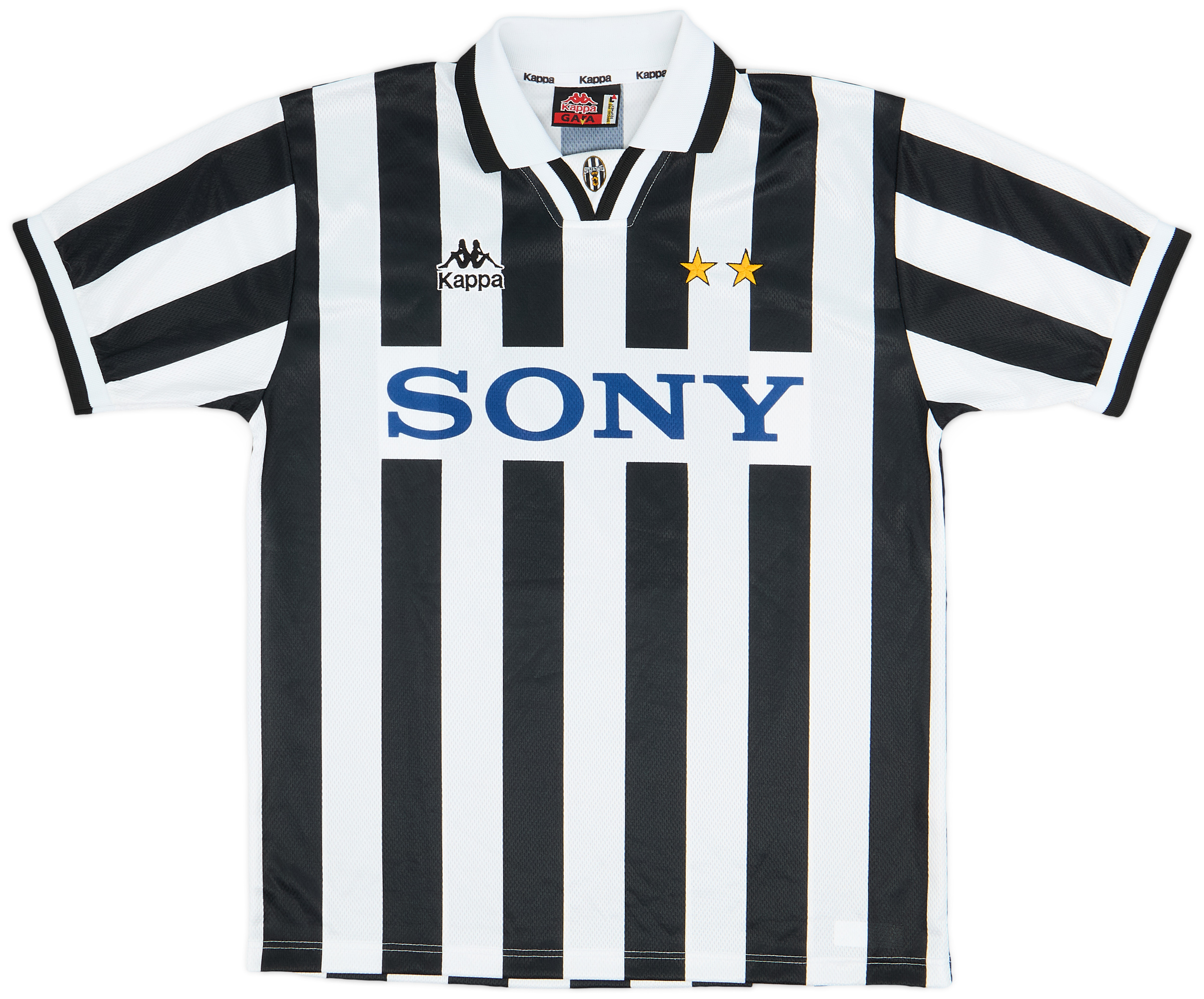 ウェア 1995 1996 Juventus Home L/S Shirt L 1995-96 Juventus home jersey - L • RB - Classic Soccer Jerseys