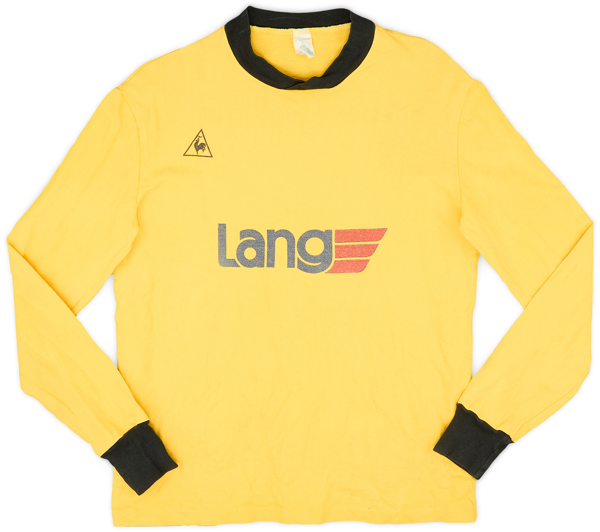LE COQ SPORTIF Maillot Années 70 Made in France Ancien Logo La Marque des Tricolores Coton Rugby