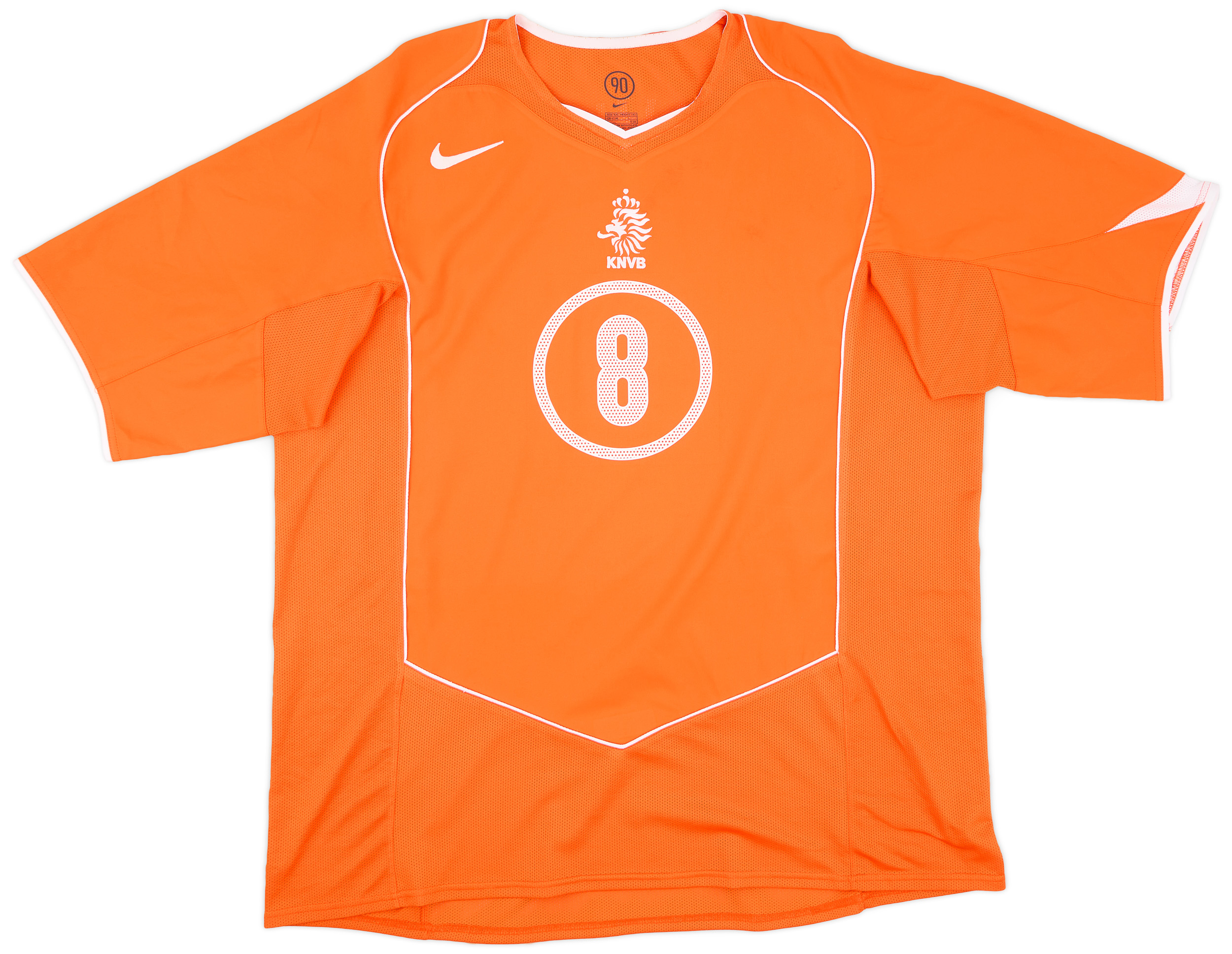 2002-04 Netherlands Away Shirt Davids #8 - 8/10 - (L)