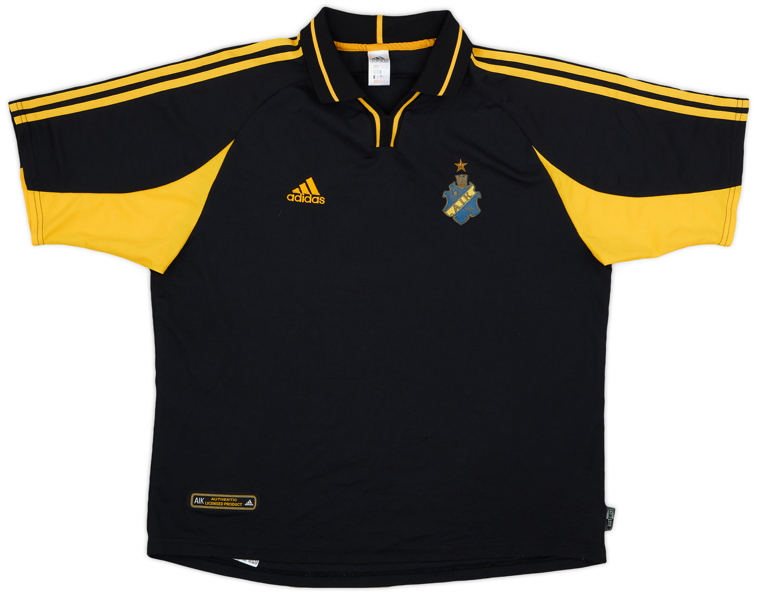 2000-02 AIK Stockholm Home Shirt - 8/10 - (XL)