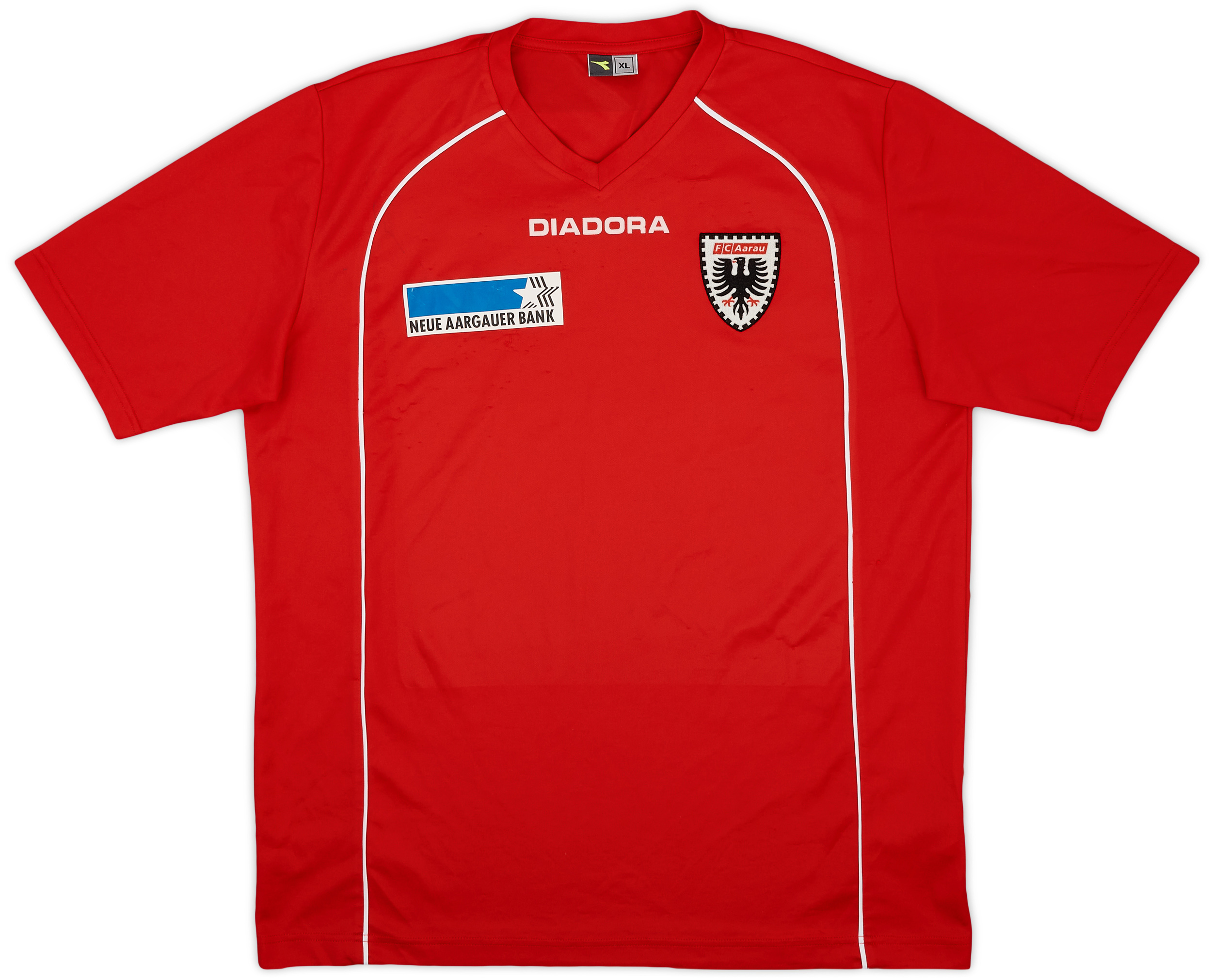 2009-10 Aarau Diadora Training Shirt - 6/10 - (XL)