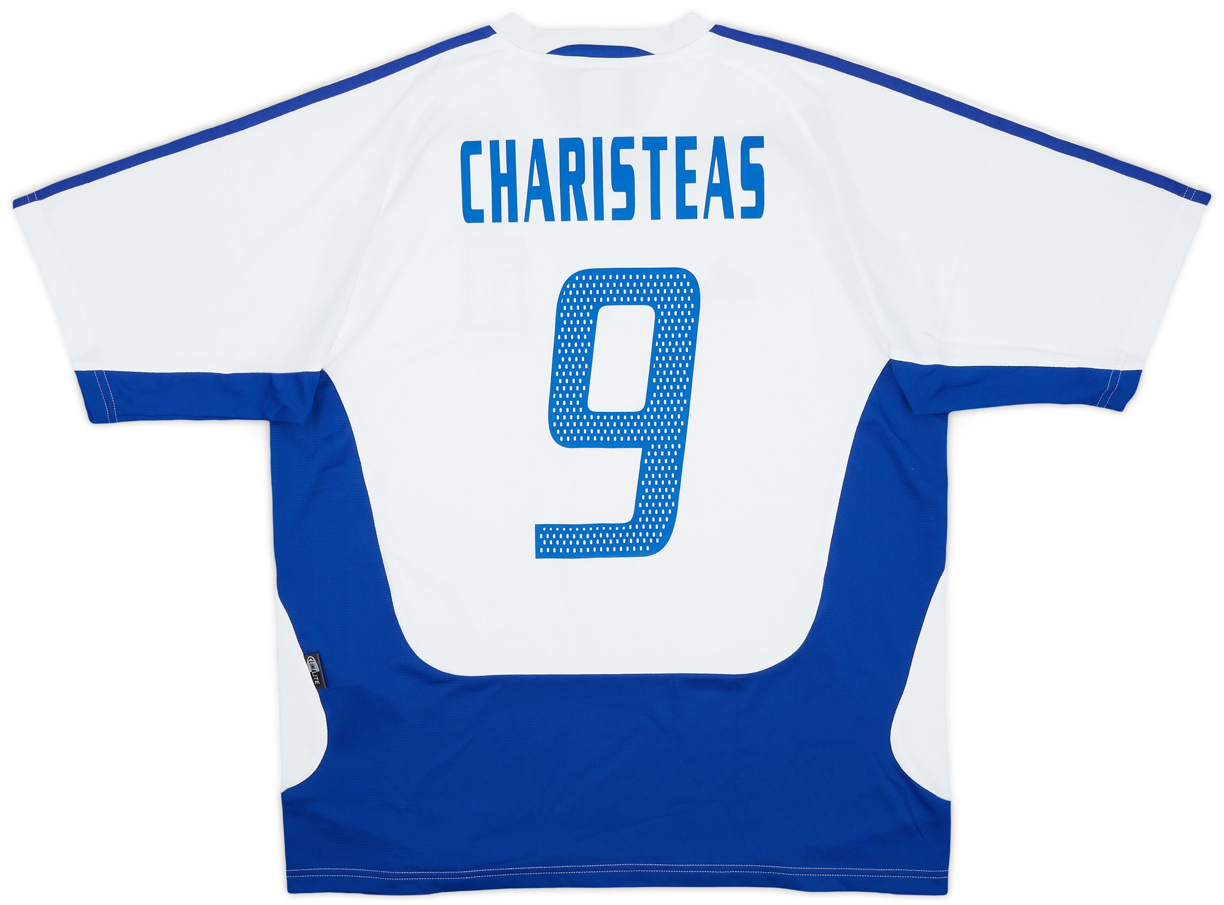 2004-06 Greece Away Shirt Charisteas #9 (L)