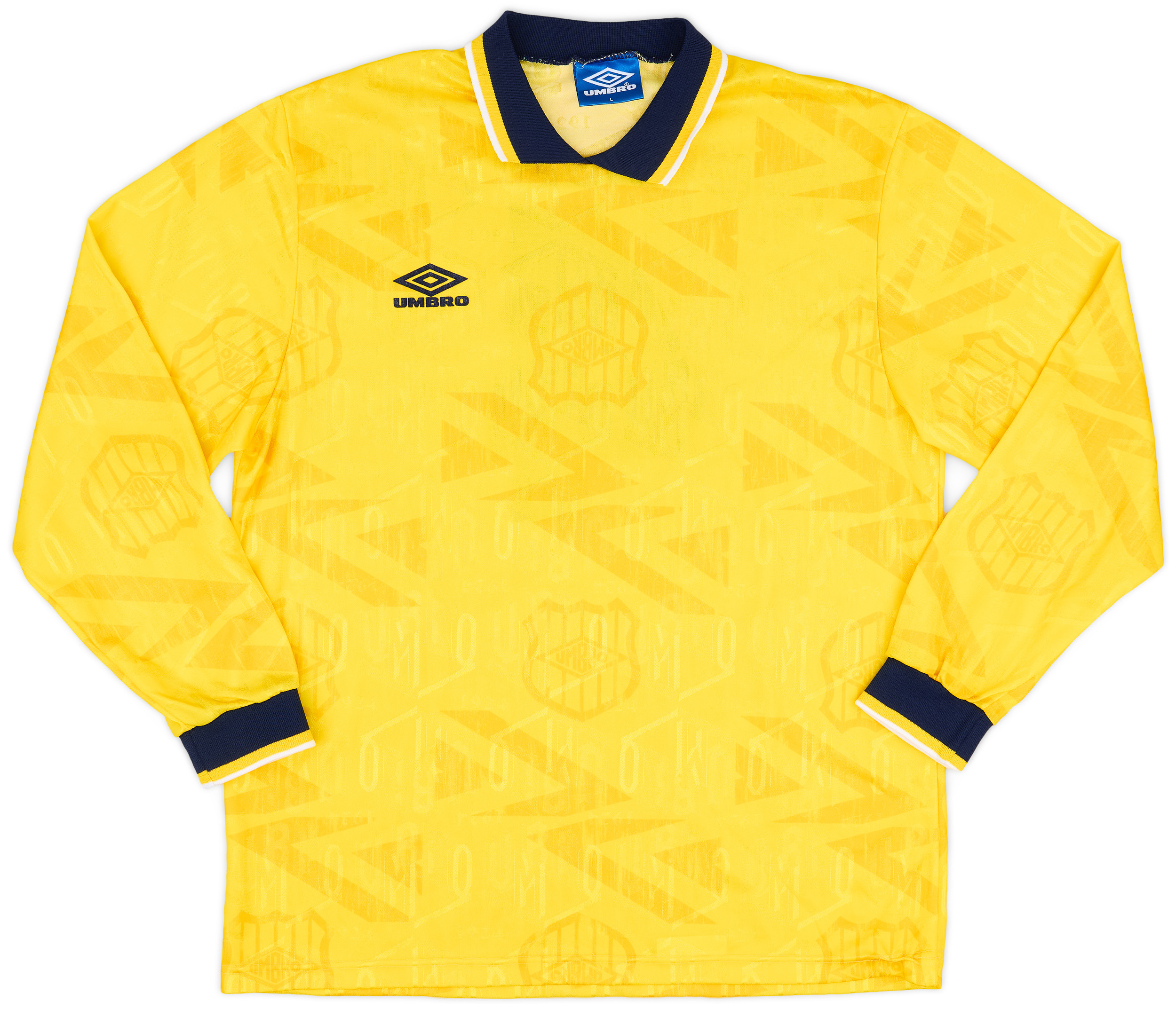 インテル Umbro グリーンストライプシャツ Lサイズ インテル Umbro グリーンストライプシャツ Lサイズ improves（イン