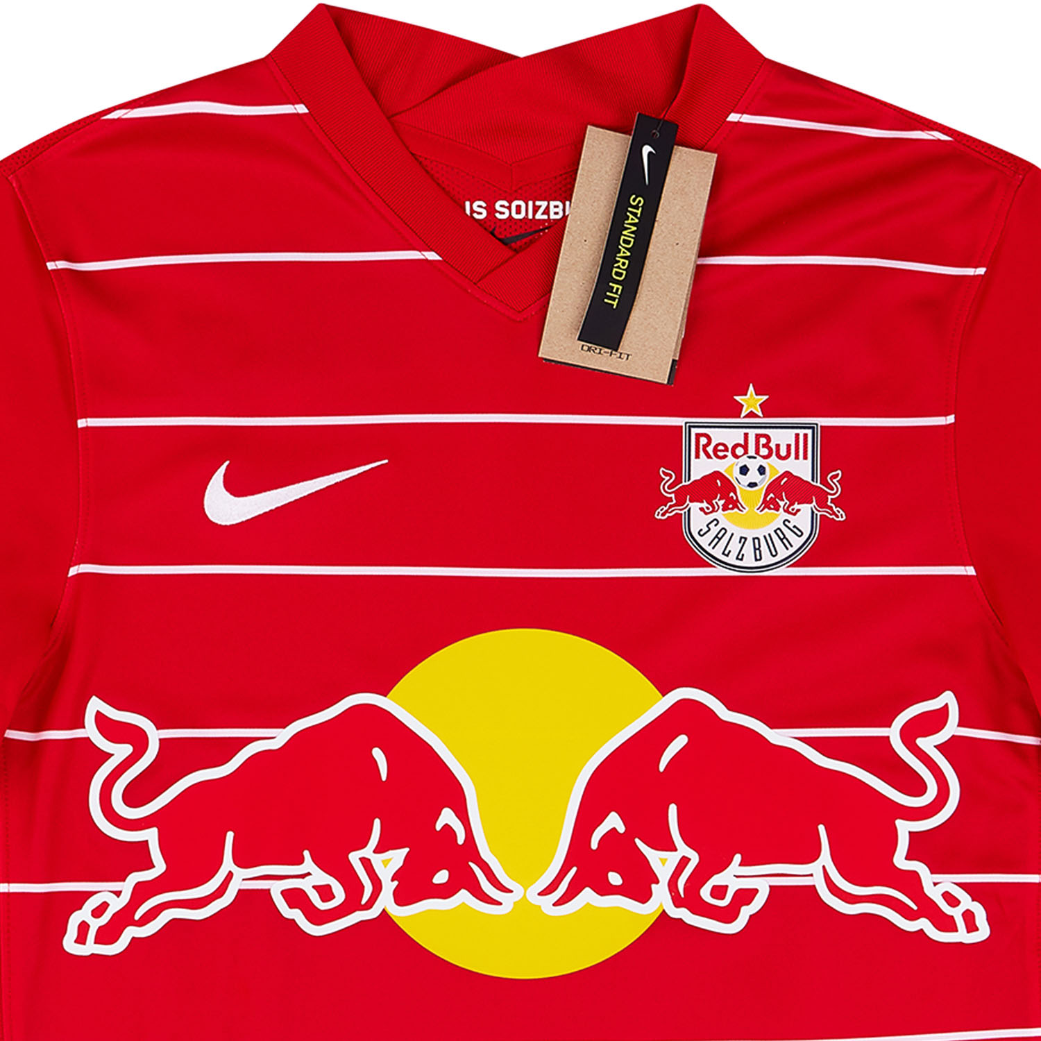 新品正規品Red Bull Salzburg ハーランドユニフォーム30 レッドブル、ザルツブルク（H）19/20 ハーランド＃30 フル
