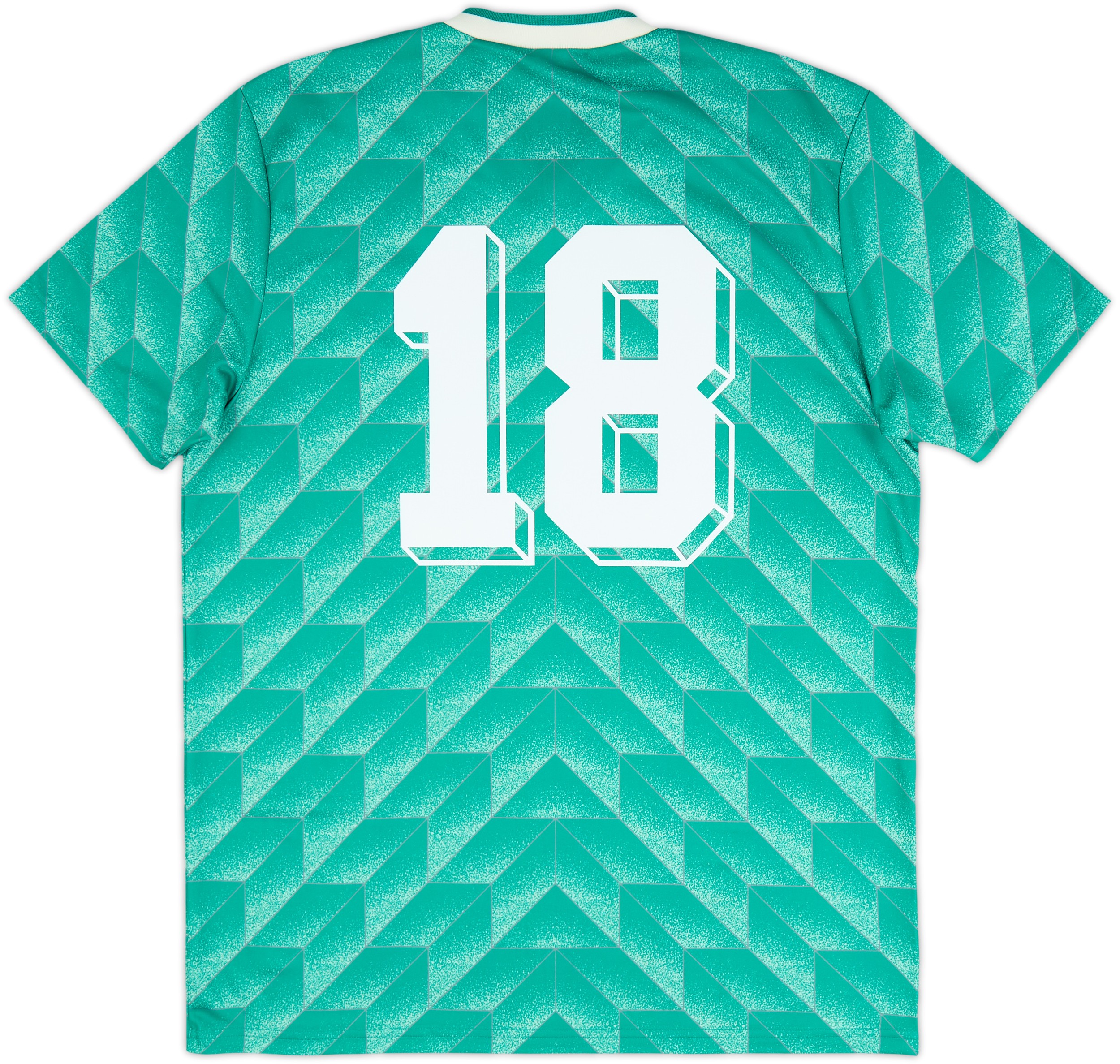 1990 Germany adidas Originals Reissue Away Shirt #18 (Klinsmann)