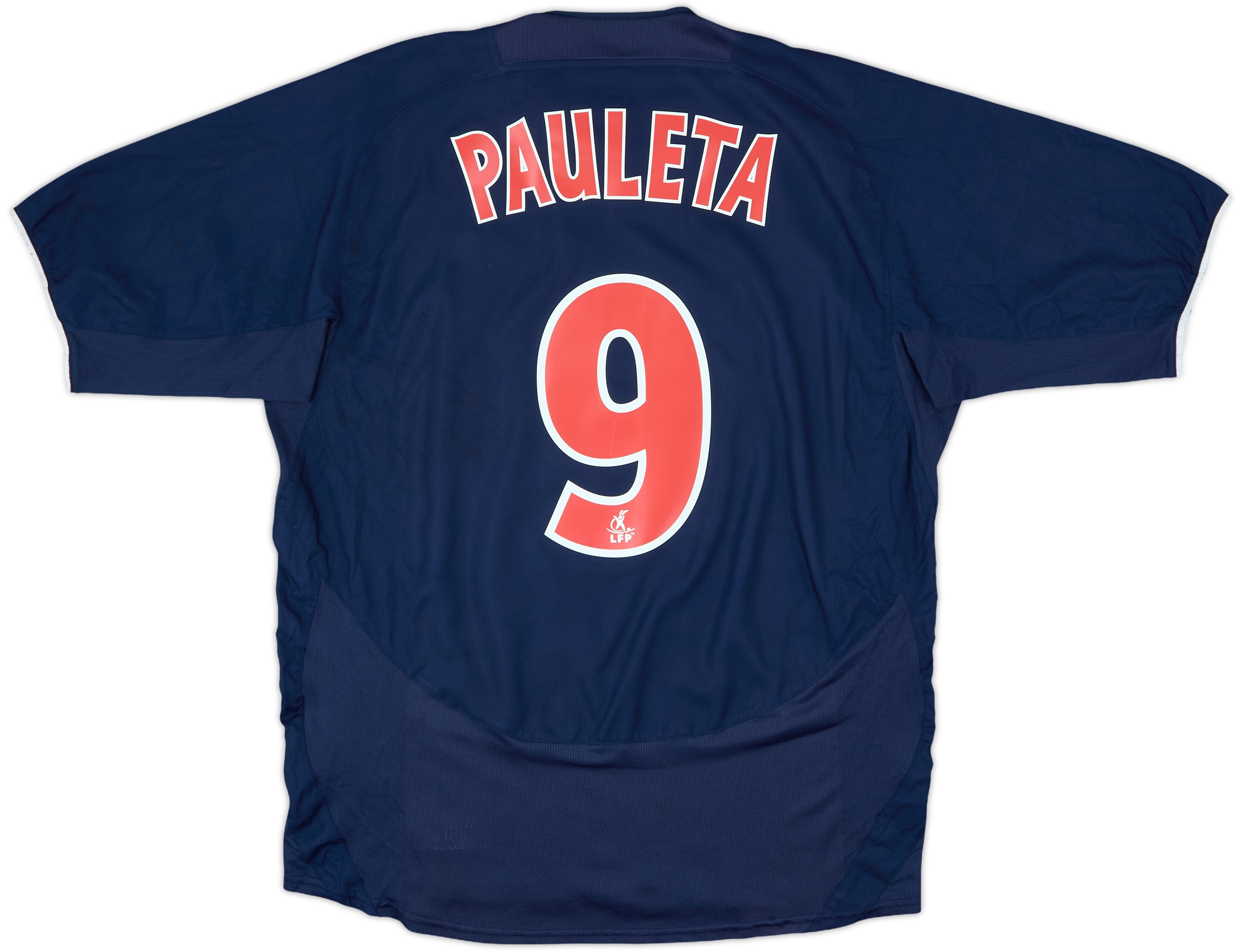 【新発売】 2003-04 Paris (XL) - 8/10 - #9 Pauleta Shirt Home Saint-Germain 応援グッズ