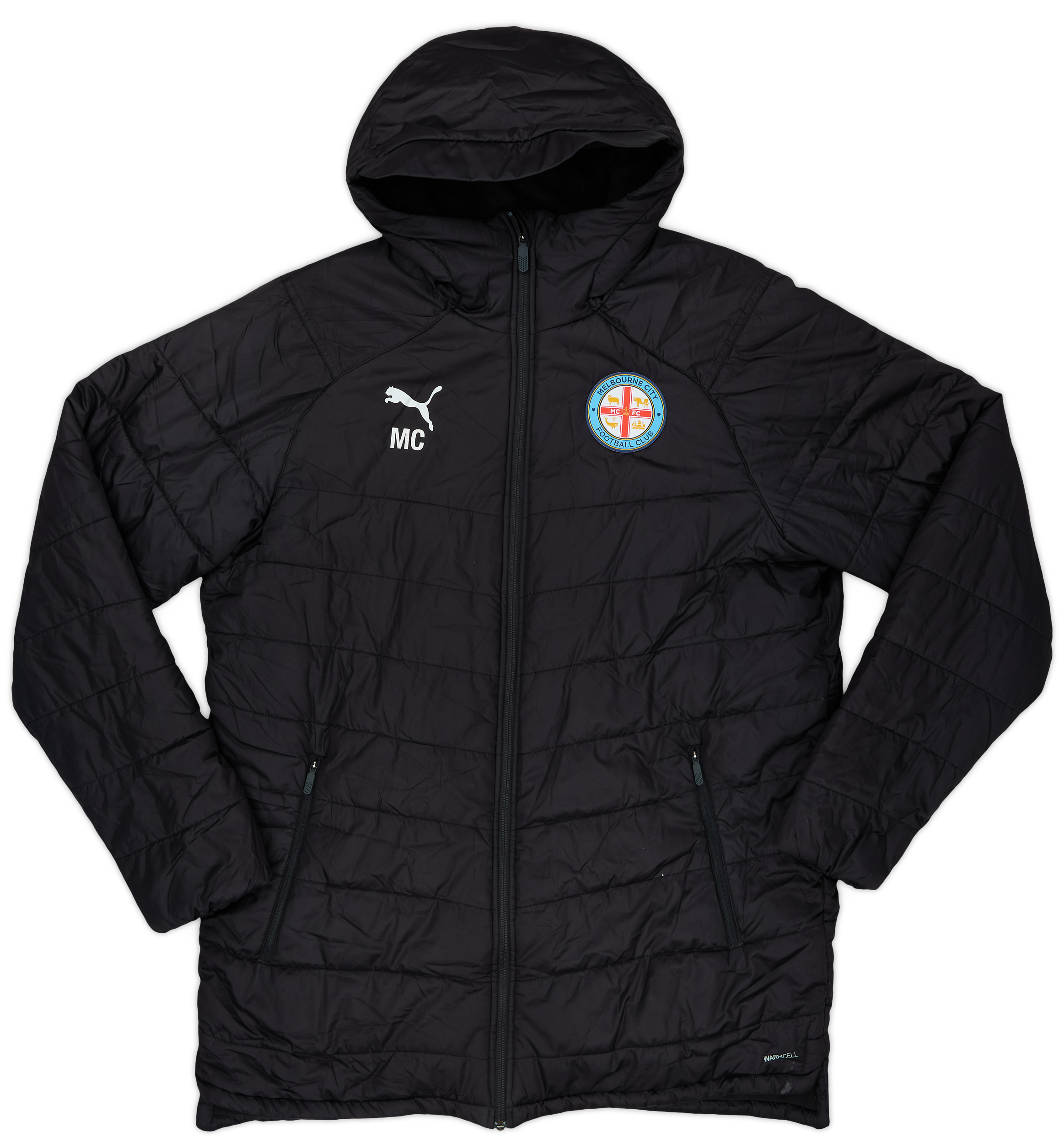 2018-19 Melbourne City Staff Issue Puma Padded Jacket MC - 10/10 - (XL)