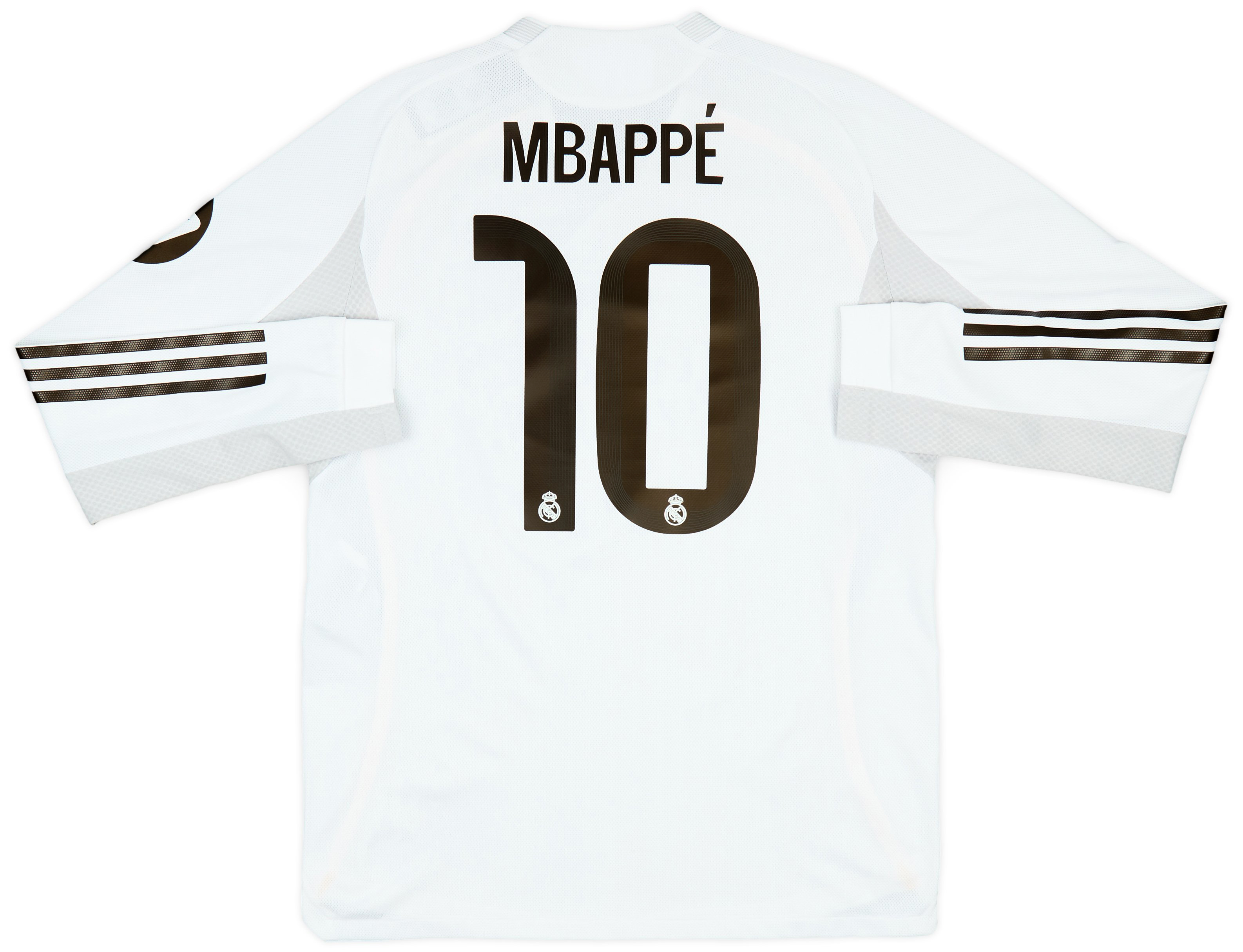Real Madrid MBAPPÉ 10 長袖 ユニフォーム L 2025-26 Real Madrid Authentic Home L/S Shirt Mbappe #10