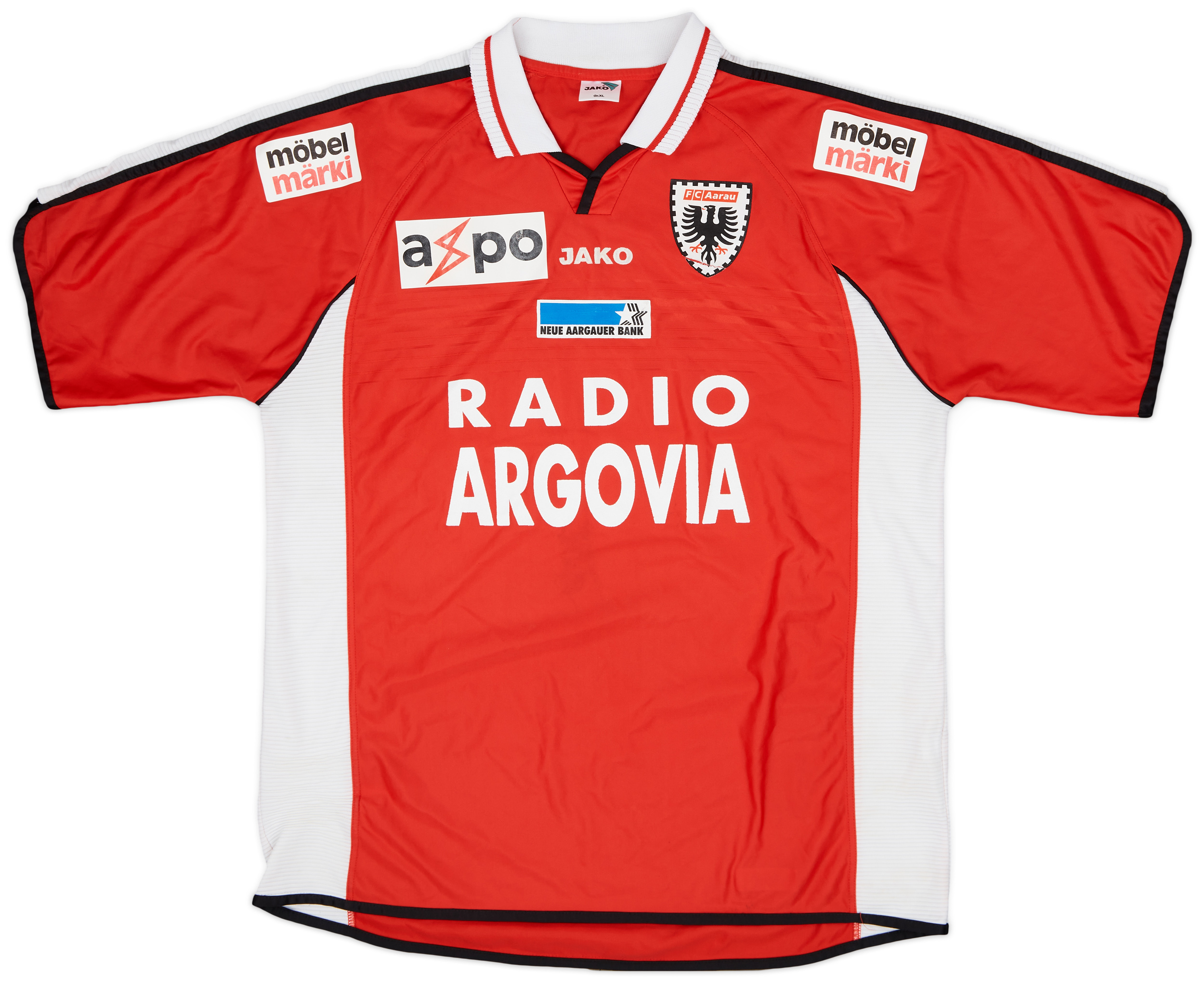 2003-04 FC Aarau Home Shirt - 7/10 - (XL)