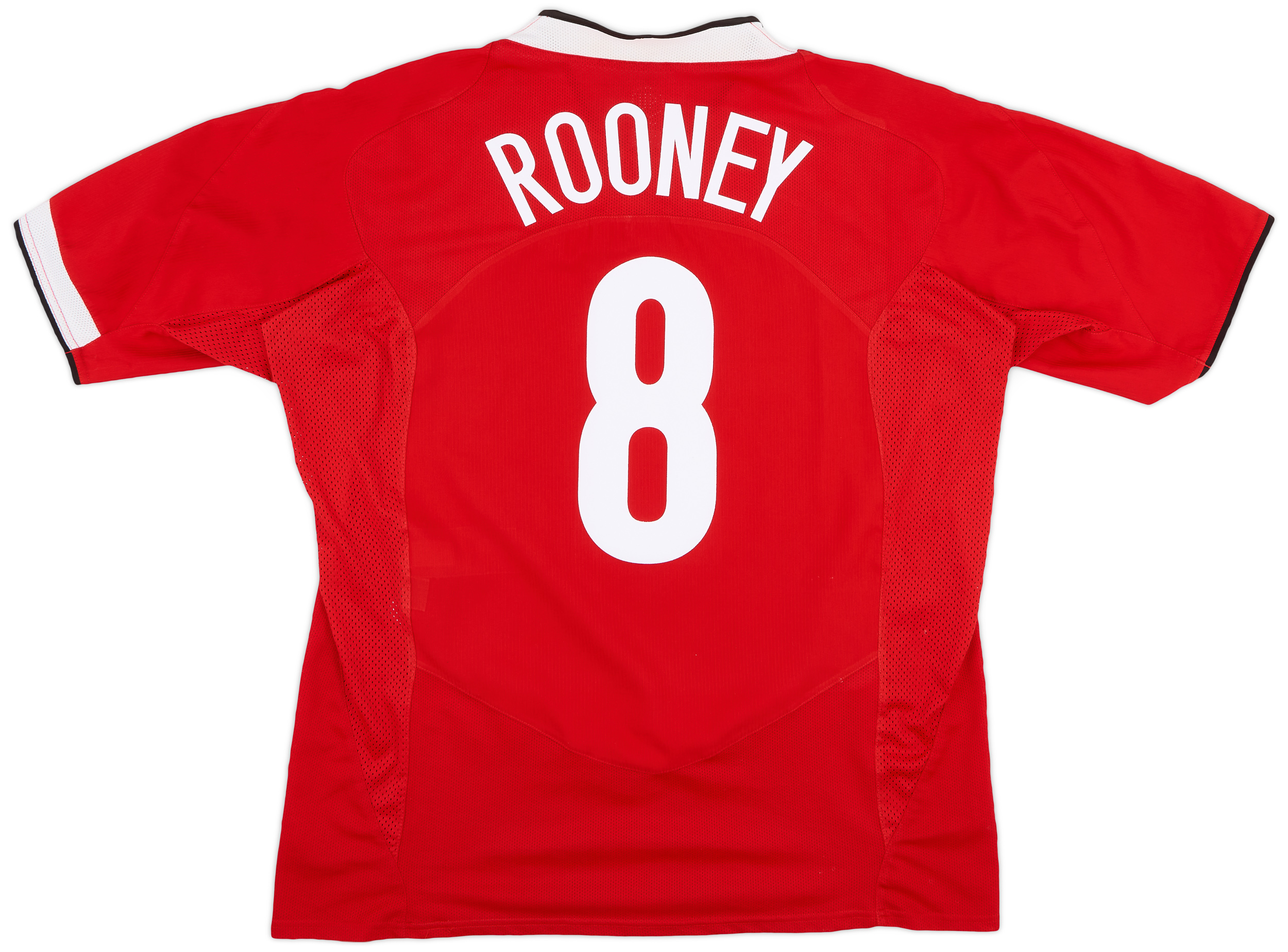 2004-06 Manchester United Home Shirt Rooney #8 - 8/10 - (XL)