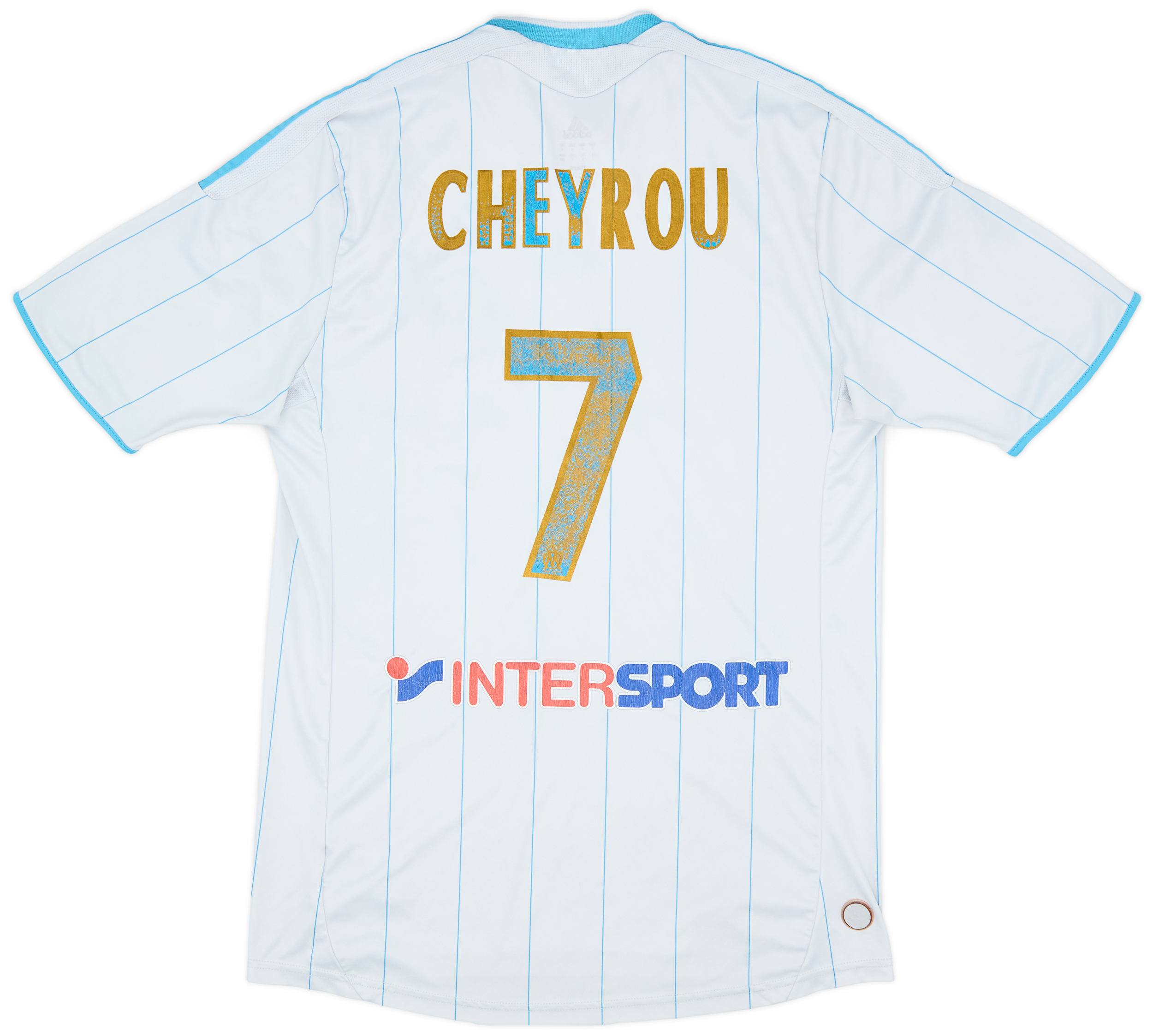 Mes maillots de l'OM: Maillot 009-010 Domicile - CHEYROU n°7