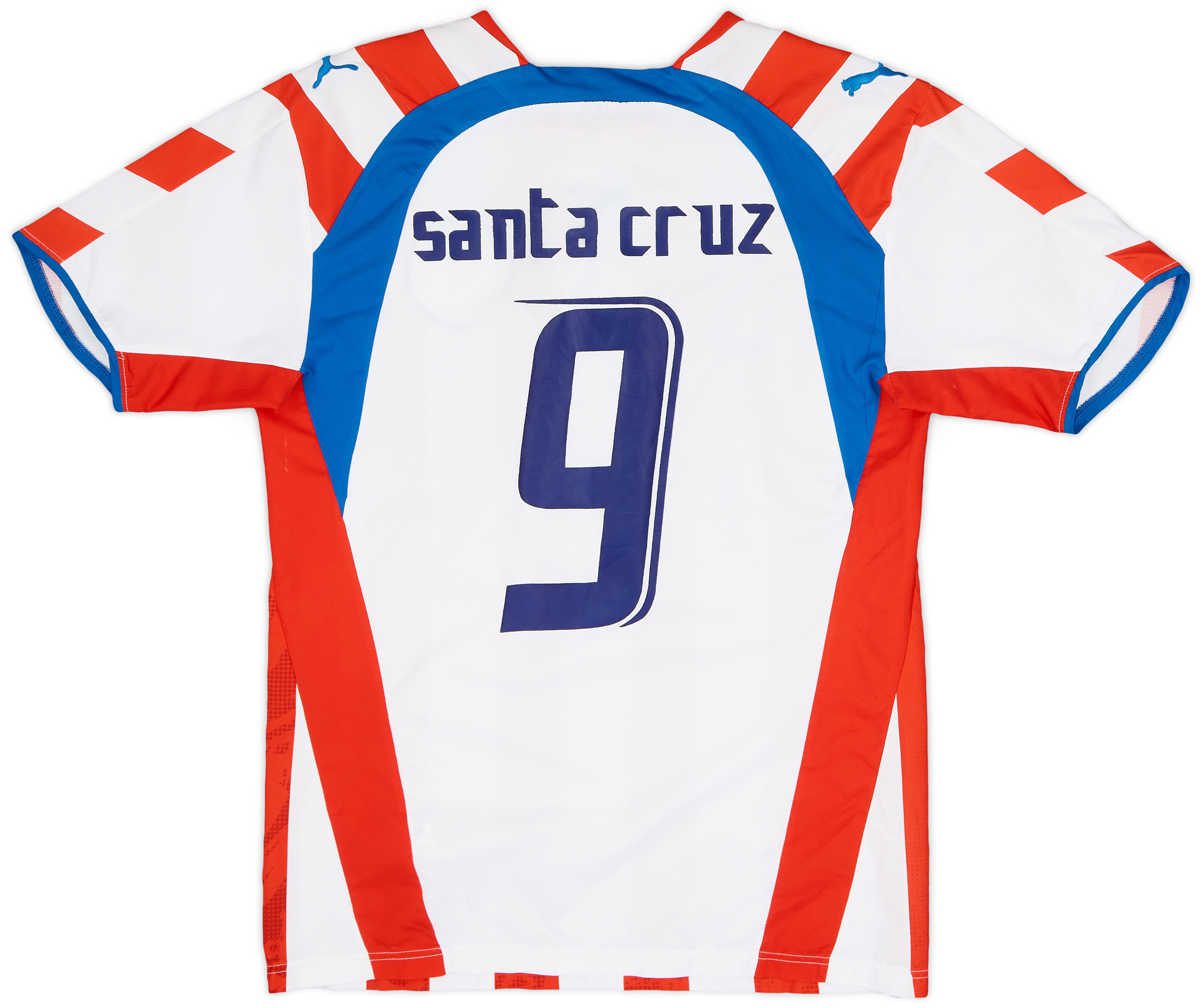 2006-07 Paraguay Home Shirt Santa Cruz #9 - 9/10 - (S)