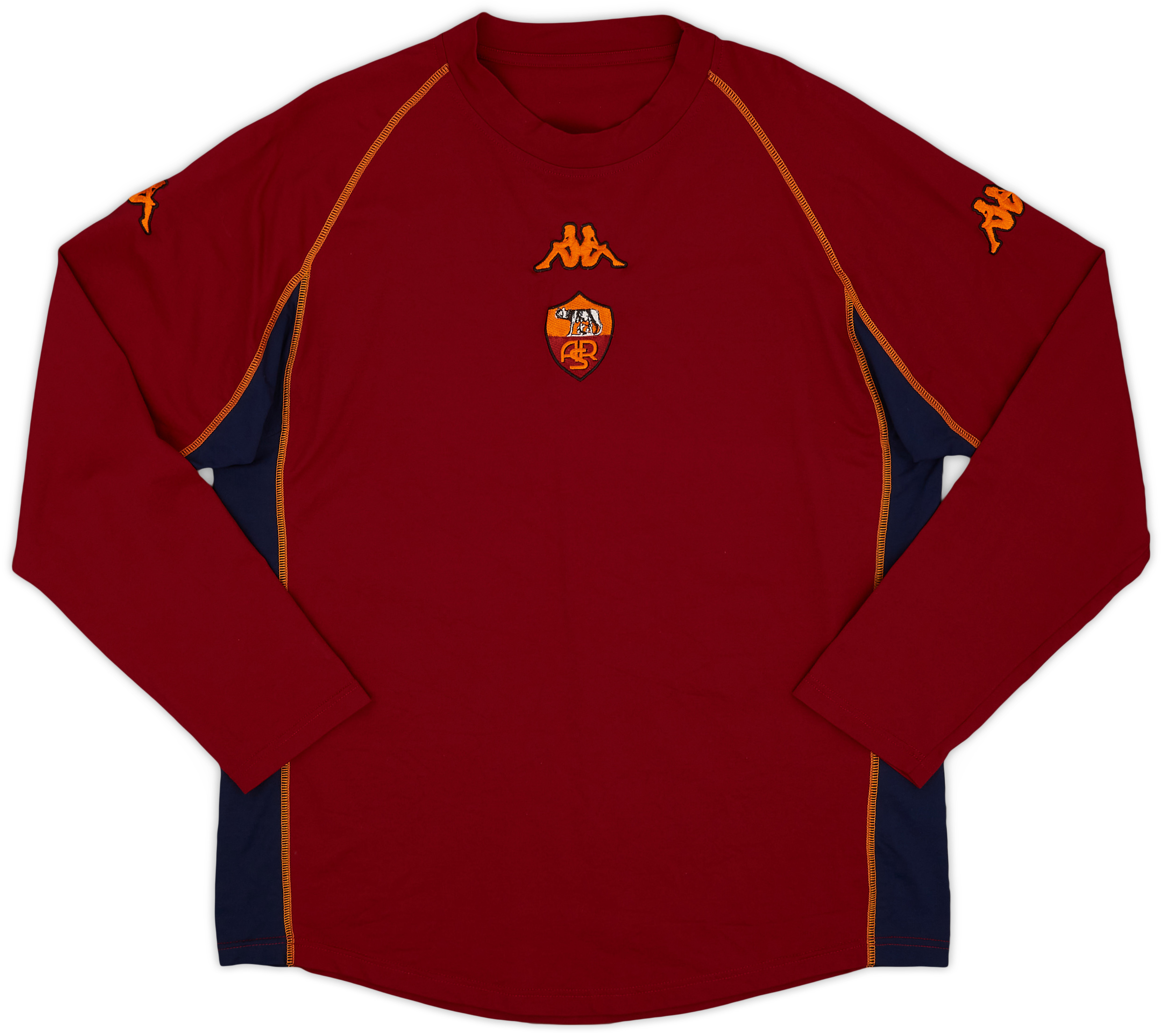 お歳暮・冬ギフト特集2025 Roma 2002-03 Kappa (XL) - 6/10 - Shirt L/S Training ウェア