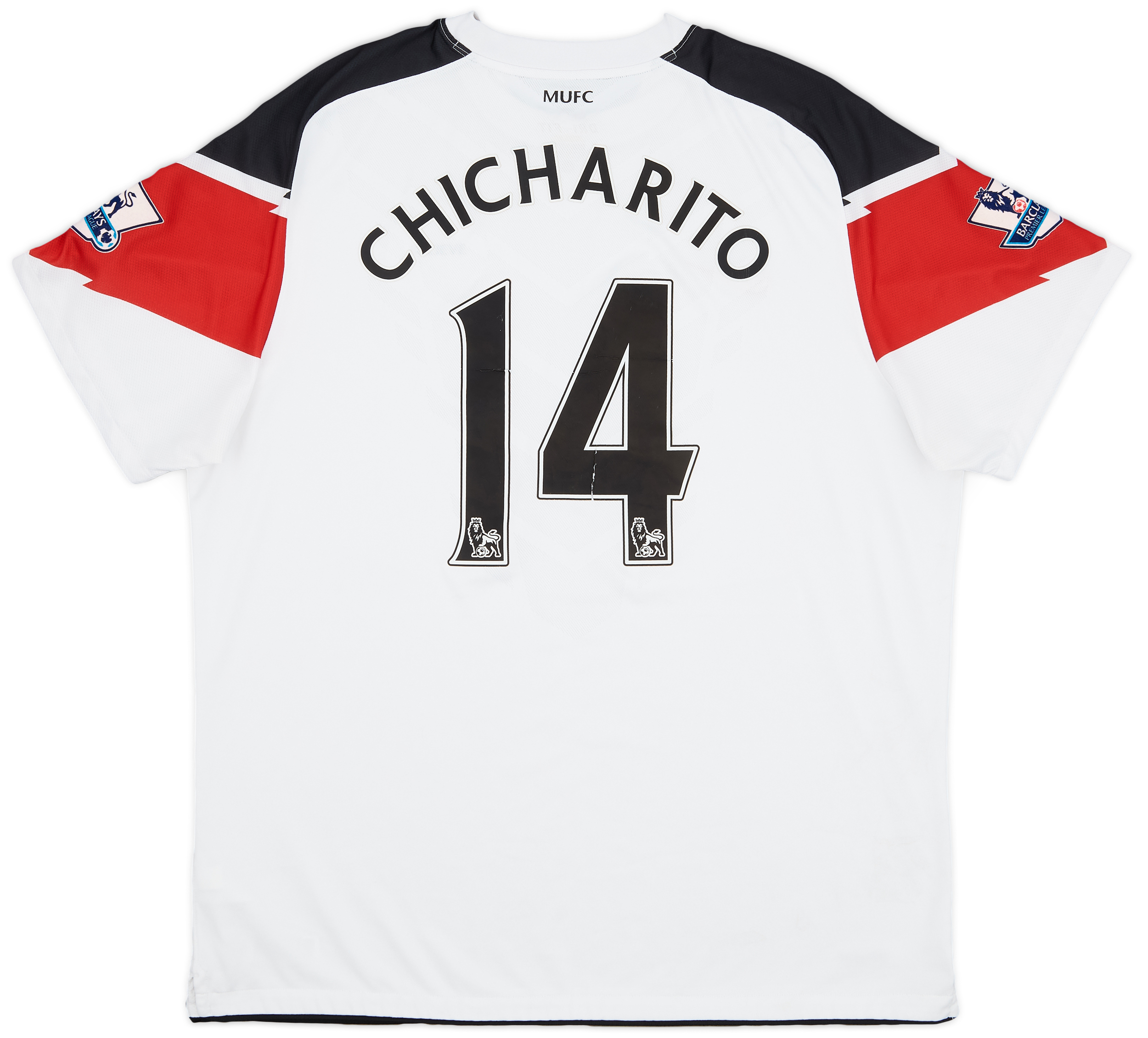 2010-12 Manchester United Away Shirt Chicharito #14 - 5/10 - (XL)