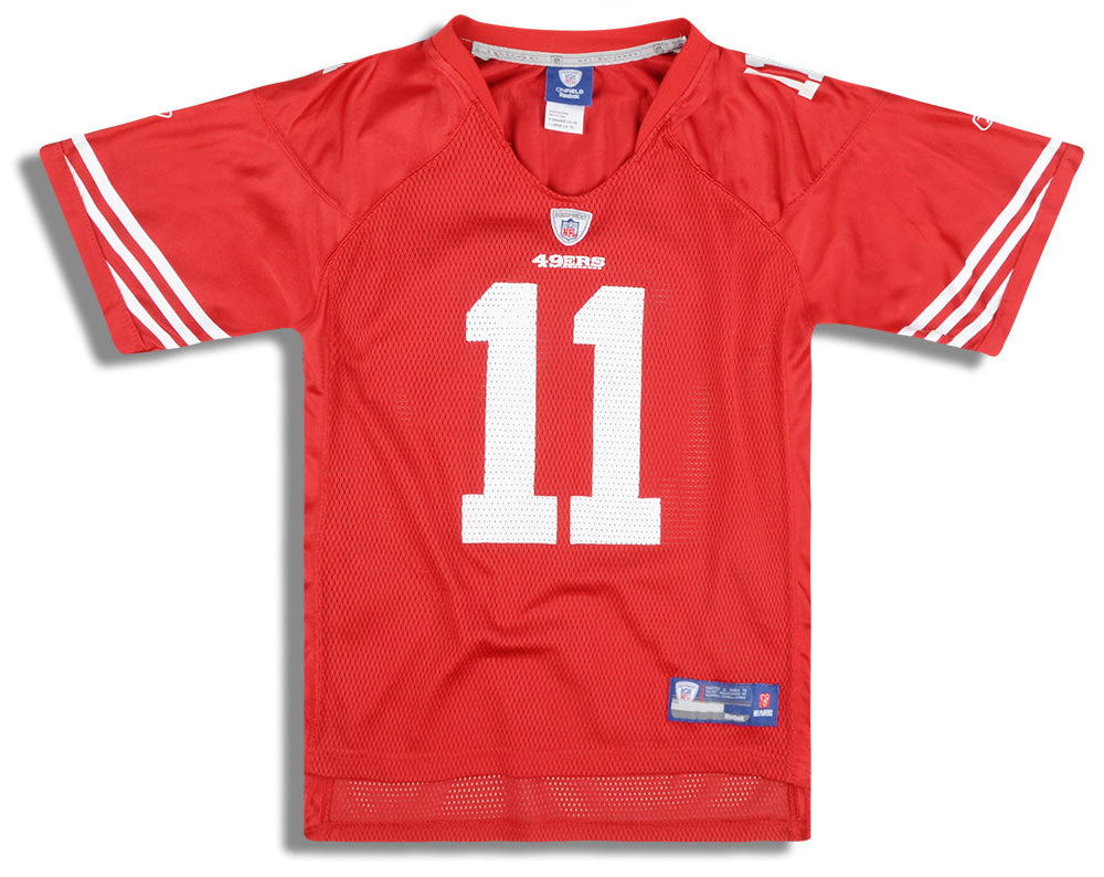 2009-11 San Francisco 49ers Smith #11 Reebok On Field Jersey 2009-11 San Francisco 49ers Smith #11 Reebok On Field Jersey
