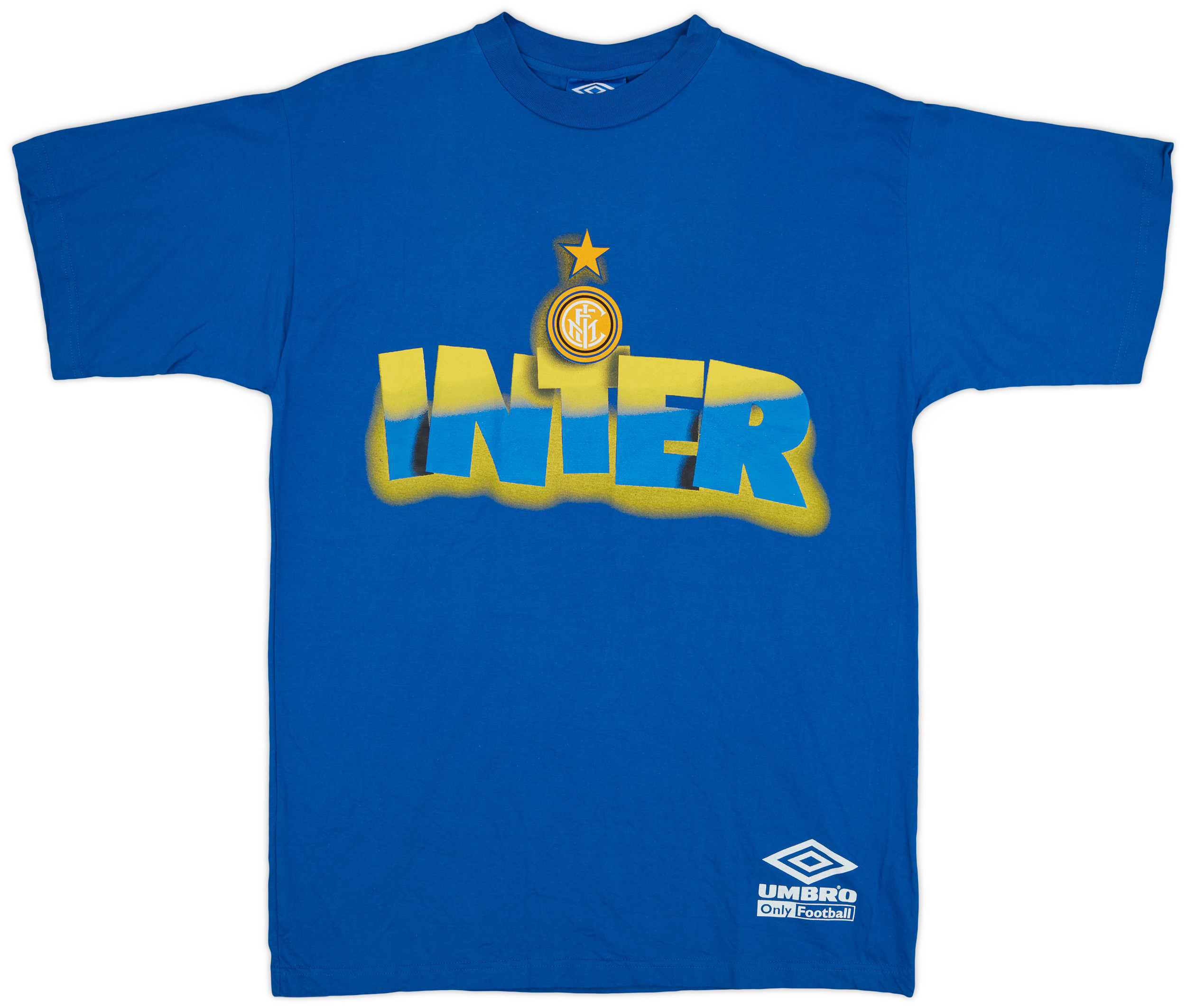 ウェア 90s umbro Inter Milano soccer jersey kit Vintage Inter Milan FC 1995-96 Third Tshirt Umbro XL Shirt