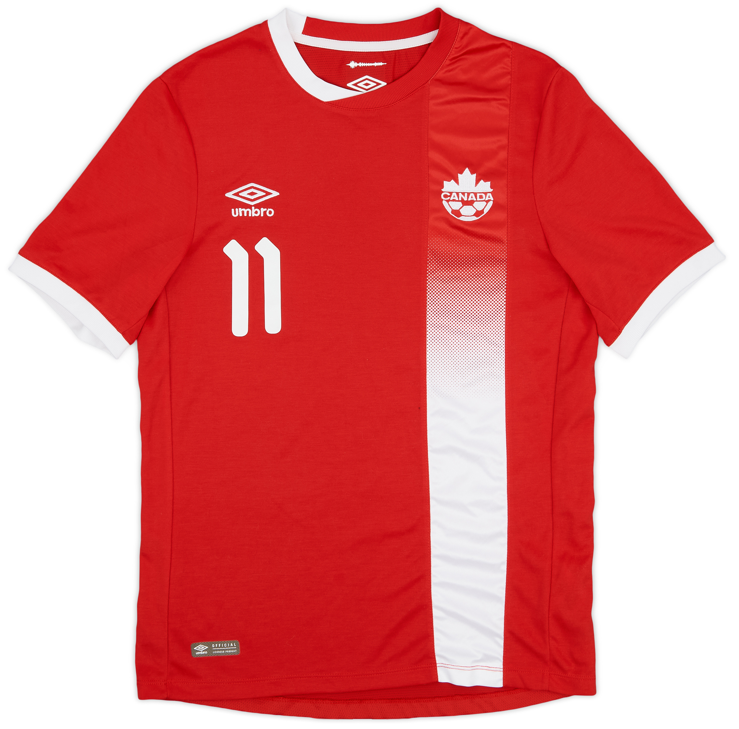 2016-18 Canada Home Shirt #11 - 8/10 - (S)